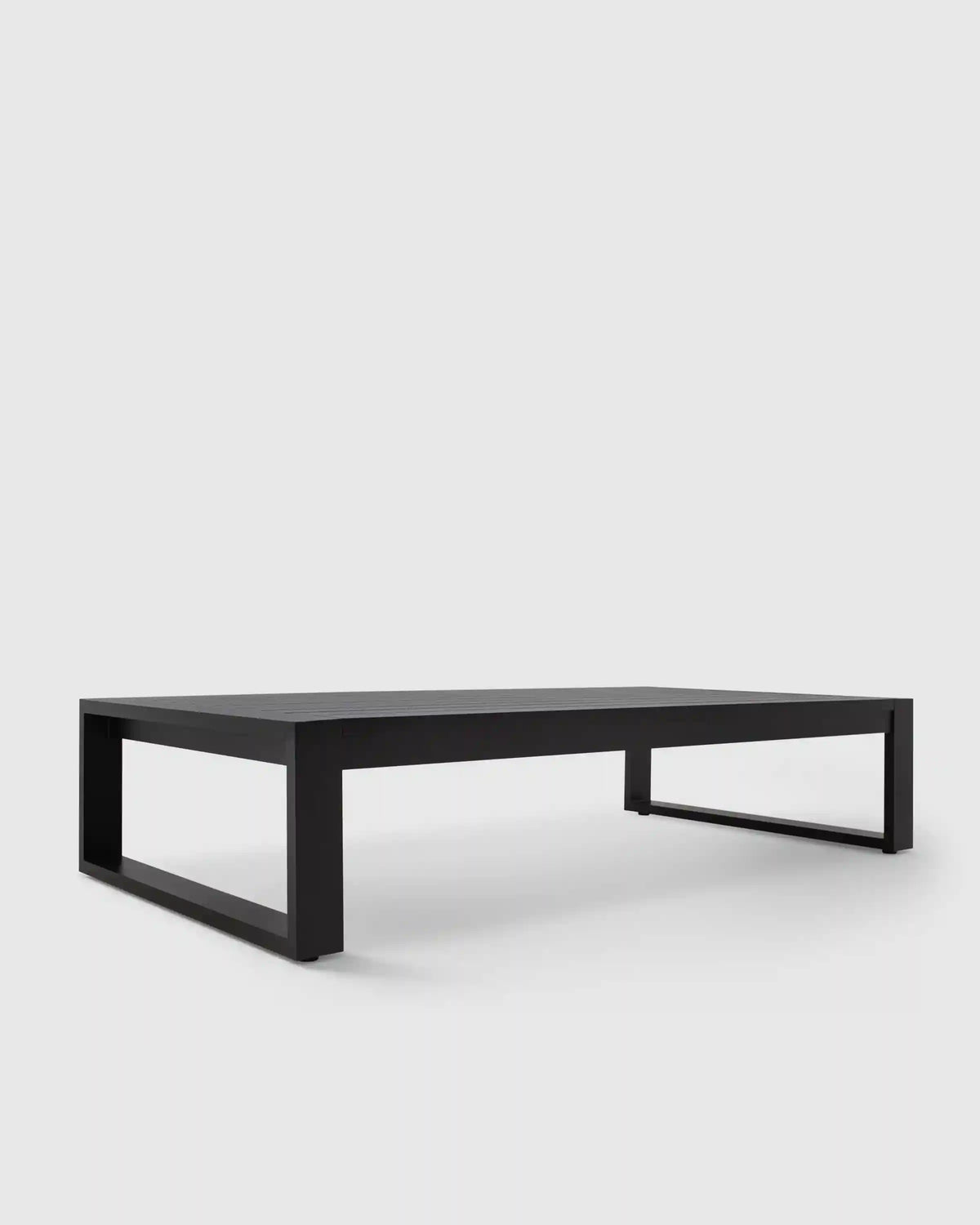 Linear Aluminum Outdoor Coffee Table