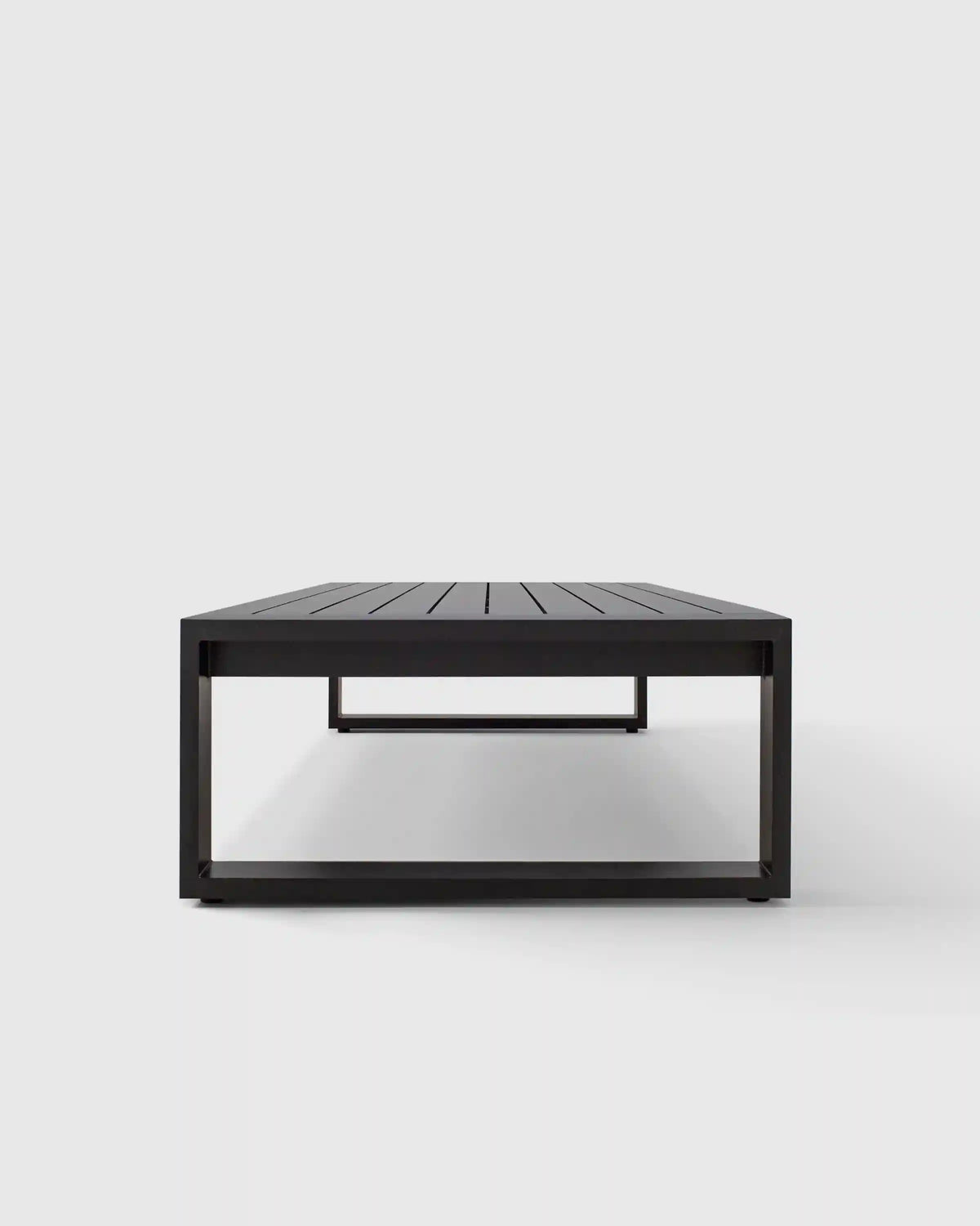 Linear Aluminum Outdoor Coffee Table
