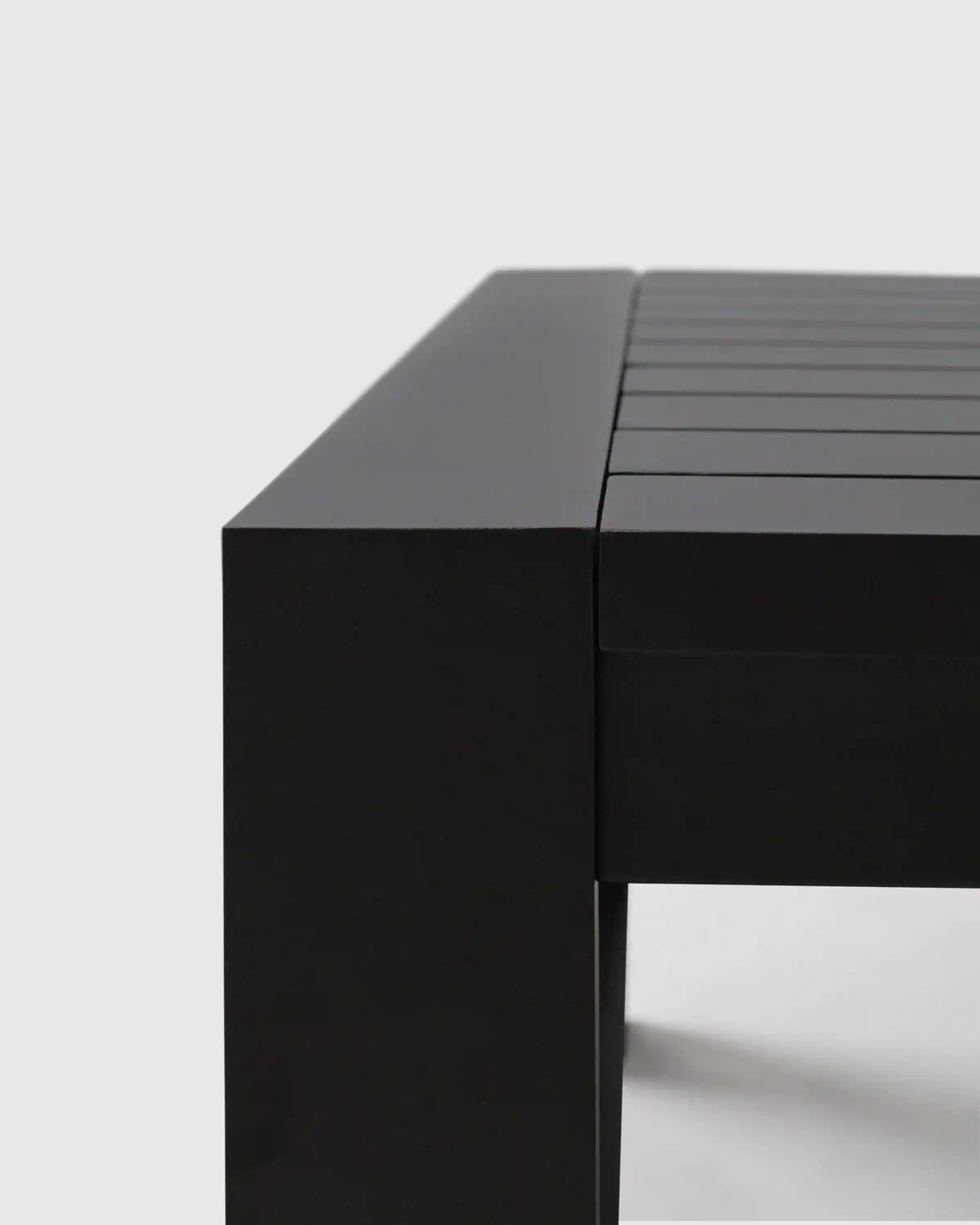Linear Aluminum Outdoor Coffee Table