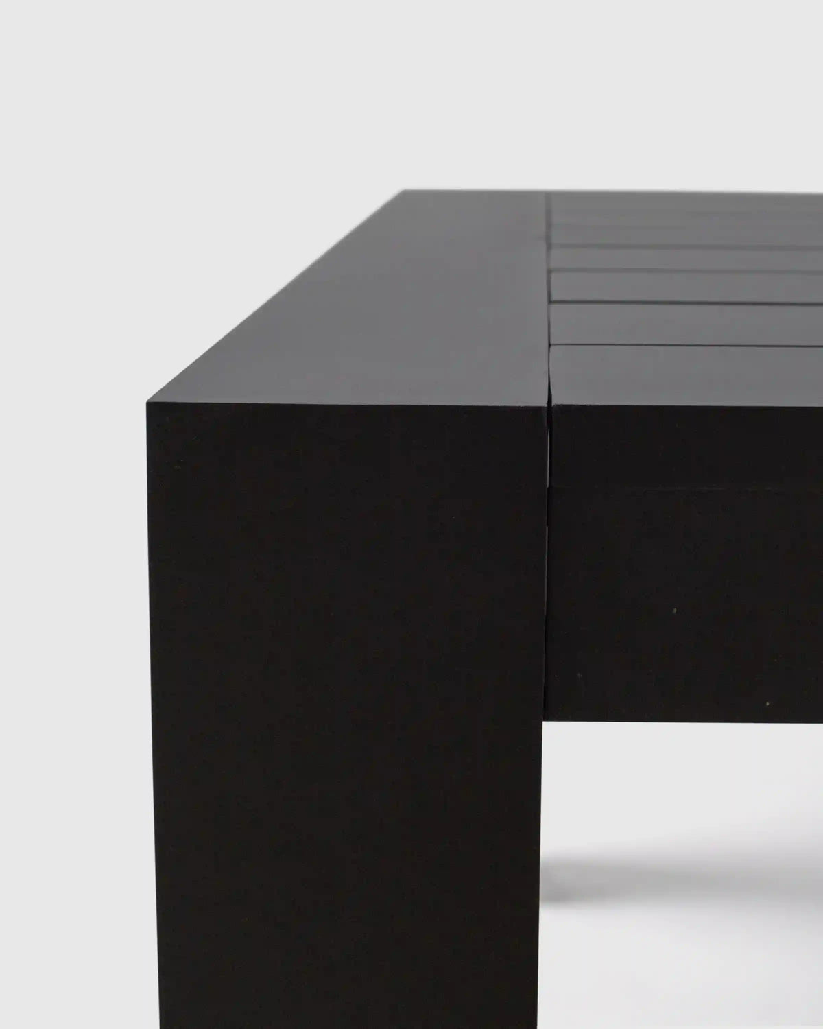 Linear Aluminum Outdoor Dining Table