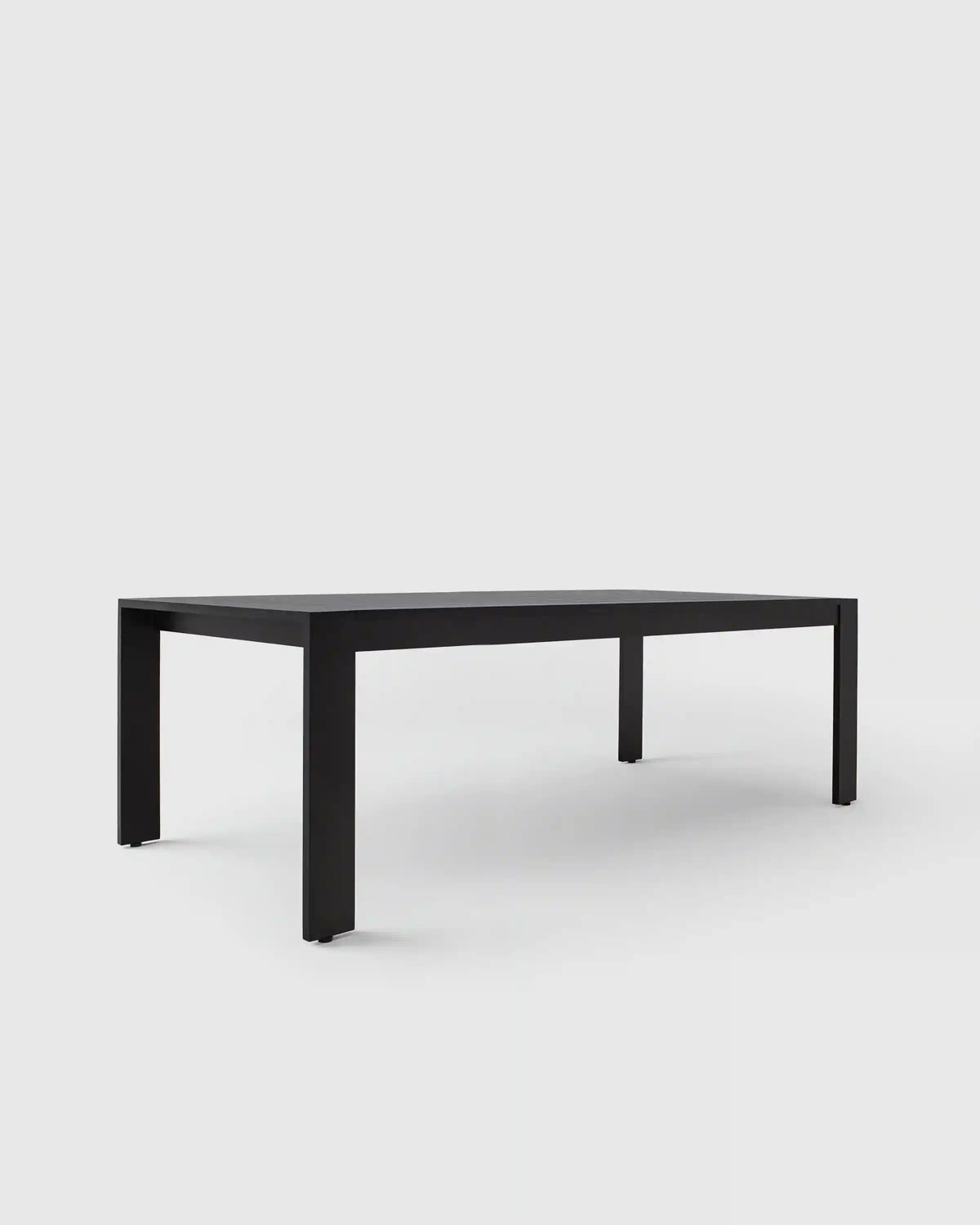 Linear Aluminum Outdoor Dining Table