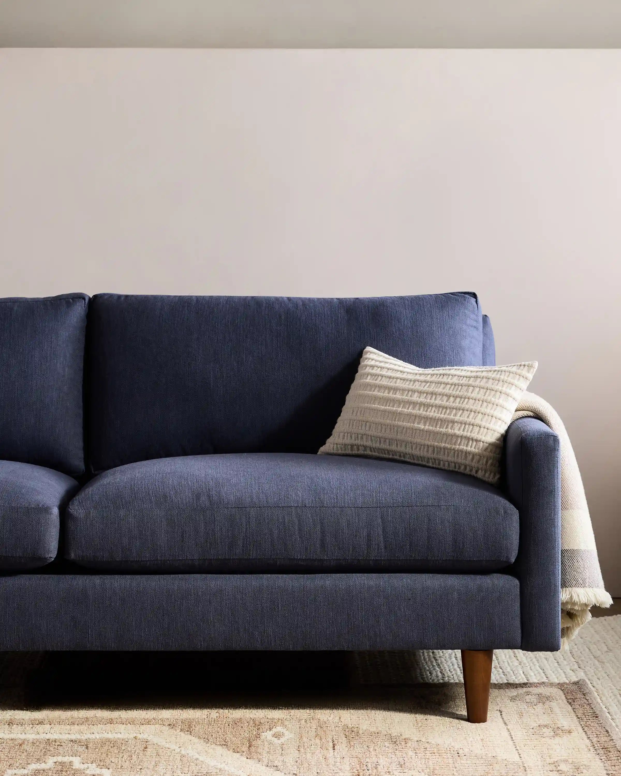 Atlas Midcentury Sofa in Performance Velvet