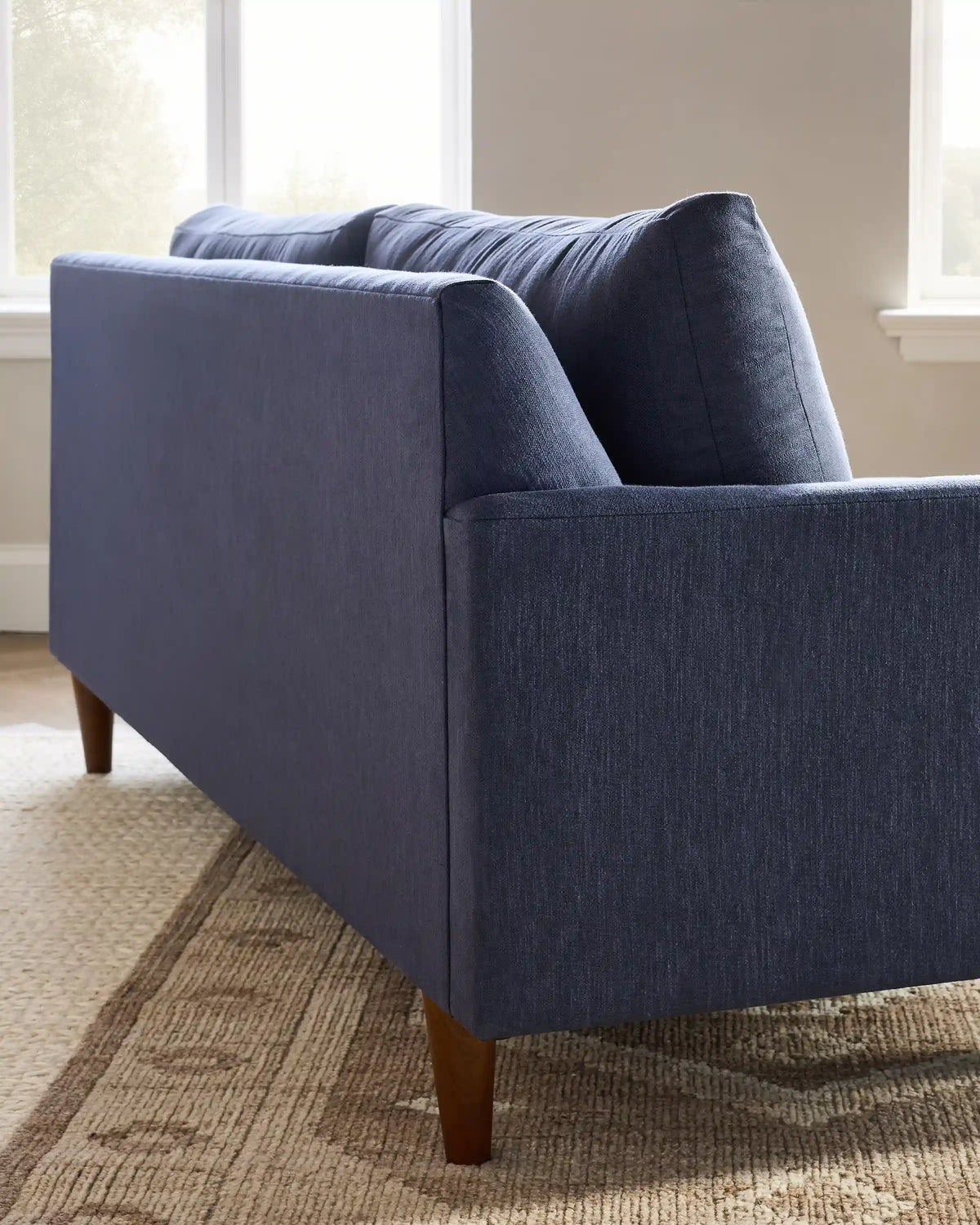 Atlas Midcentury Sofa in Performance Velvet