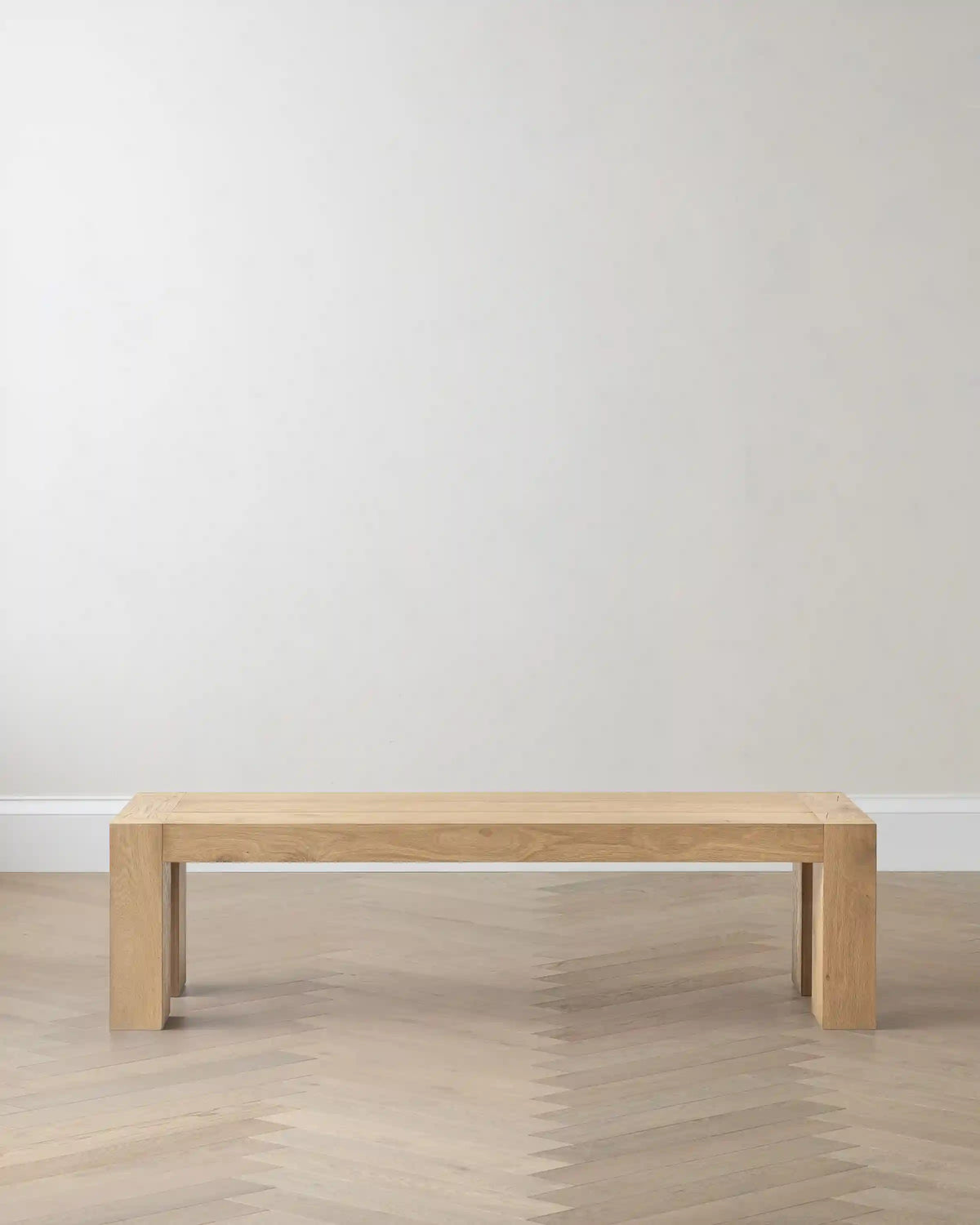 Reclaimed Oak Parsons Dining Bench