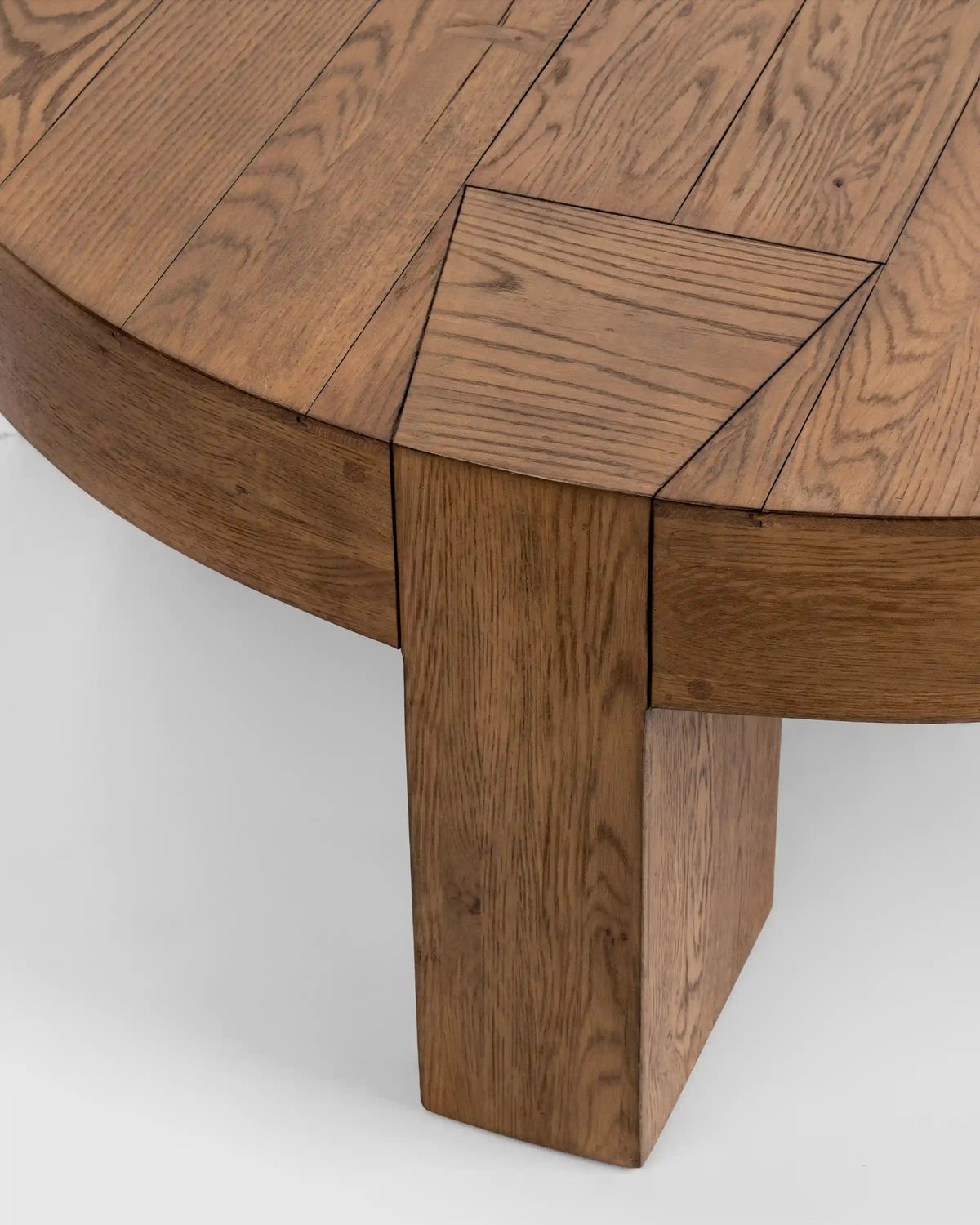 Reclaimed Oak Round Coffee Table