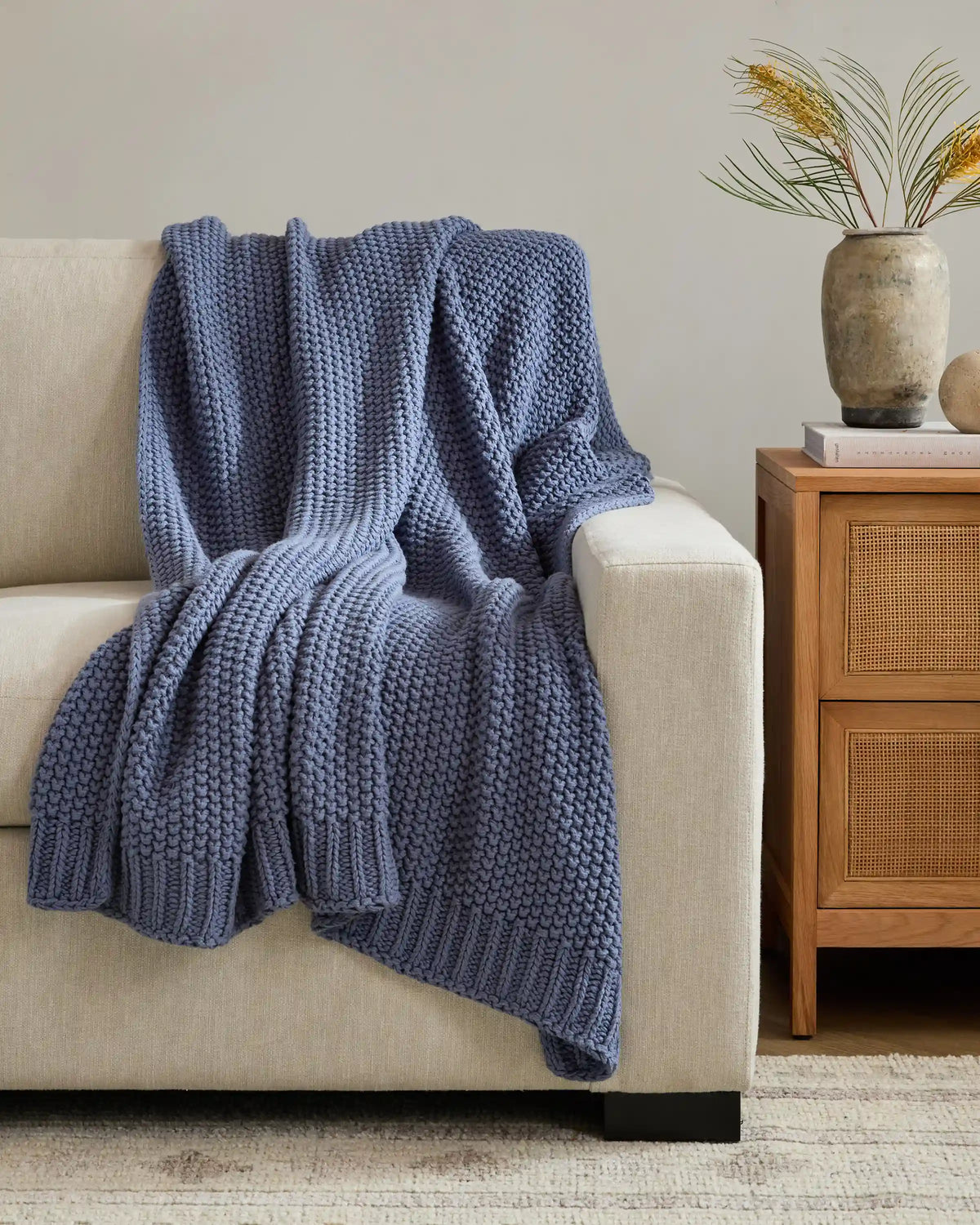 Cotton Fisherman Throw