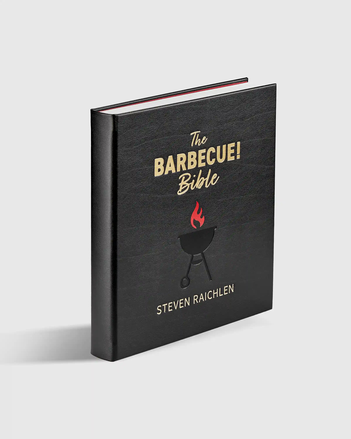 The Barbecue Bible Leather Bound Book
