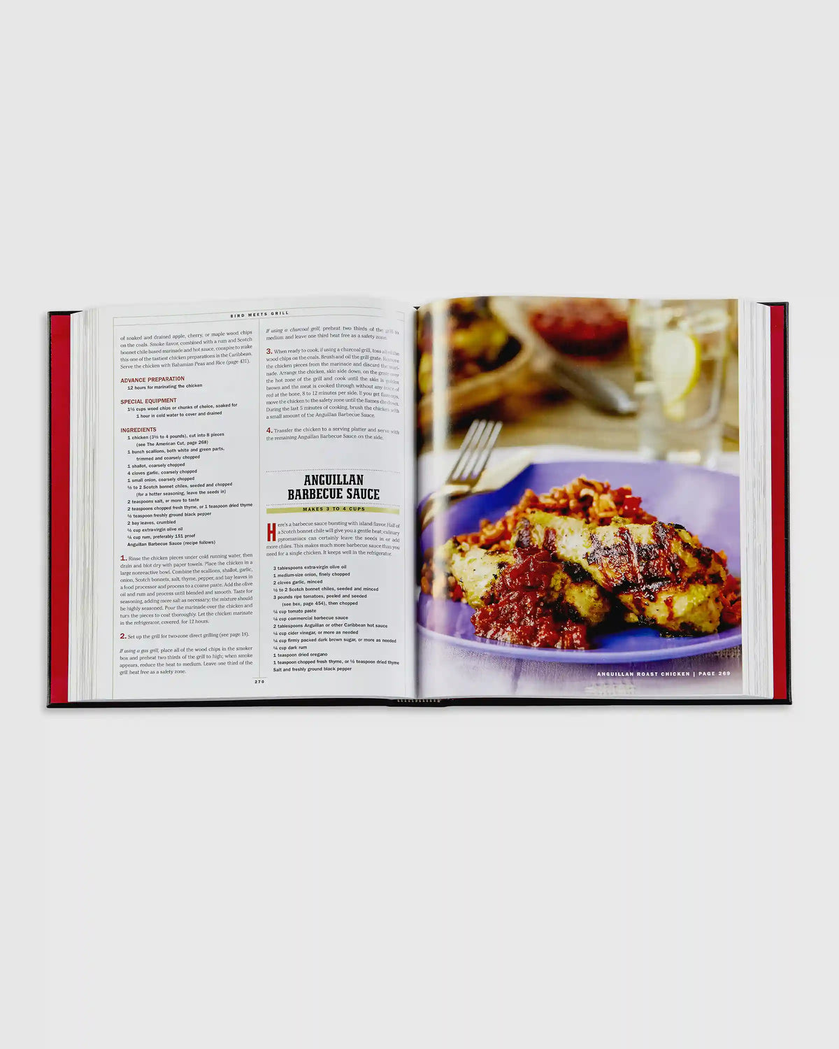 The Barbecue Bible Leather Bound Book