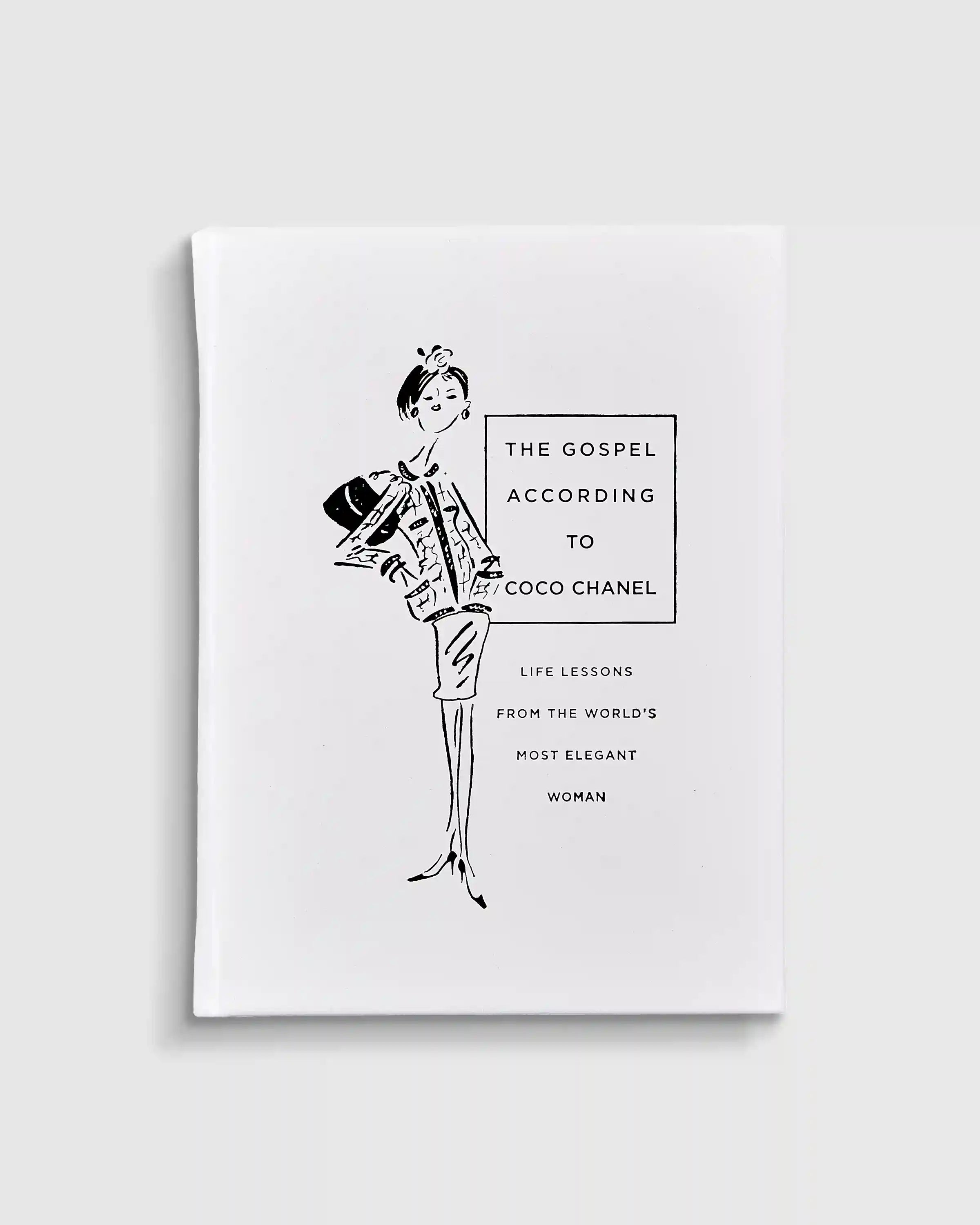The Gospel According to Coco Chanel Leather Bound Book