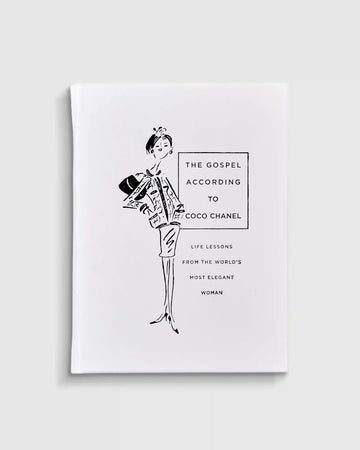The Gospel According to Coco Chanel Leather Bound Book