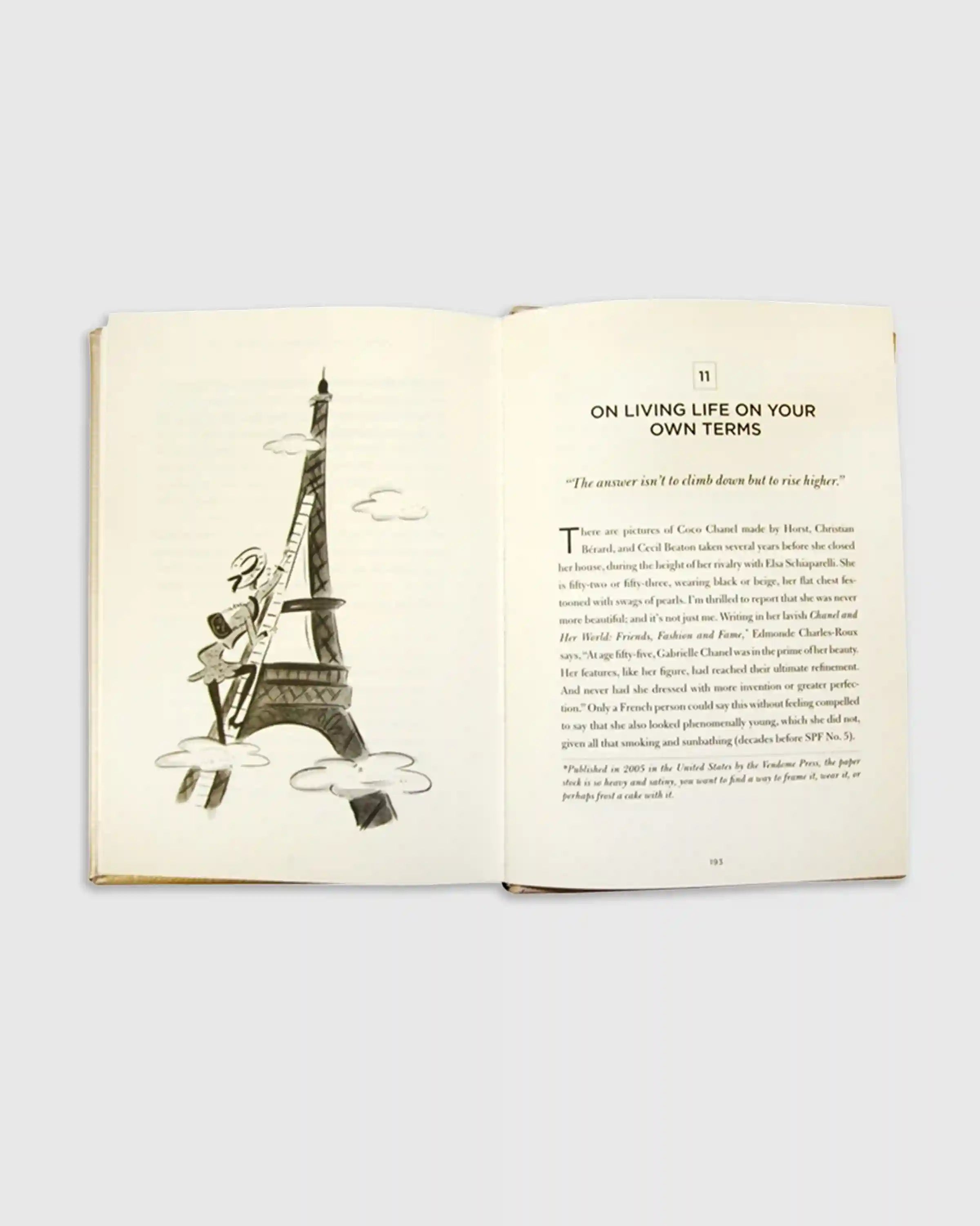 The Gospel According to Coco Chanel Leather Bound Book