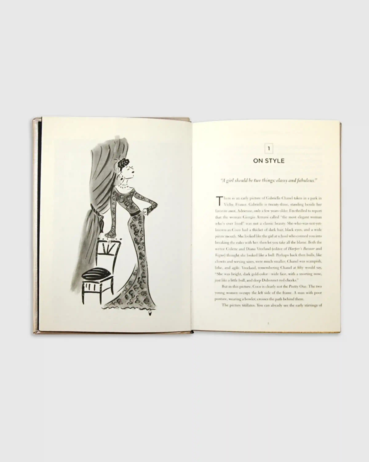 The Gospel According to Coco Chanel Leather Bound Book