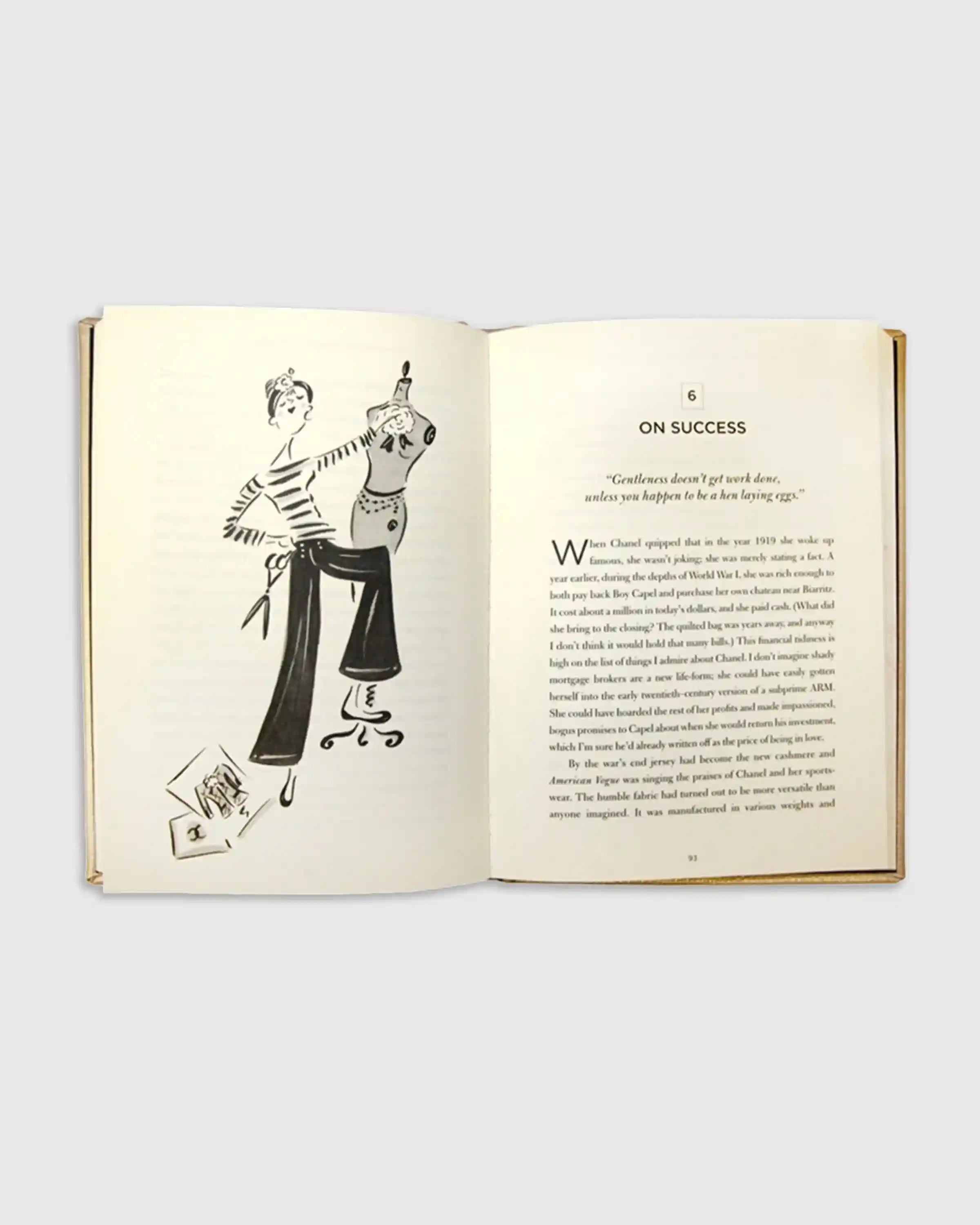 The Gospel According to Coco Chanel Leather Bound Book