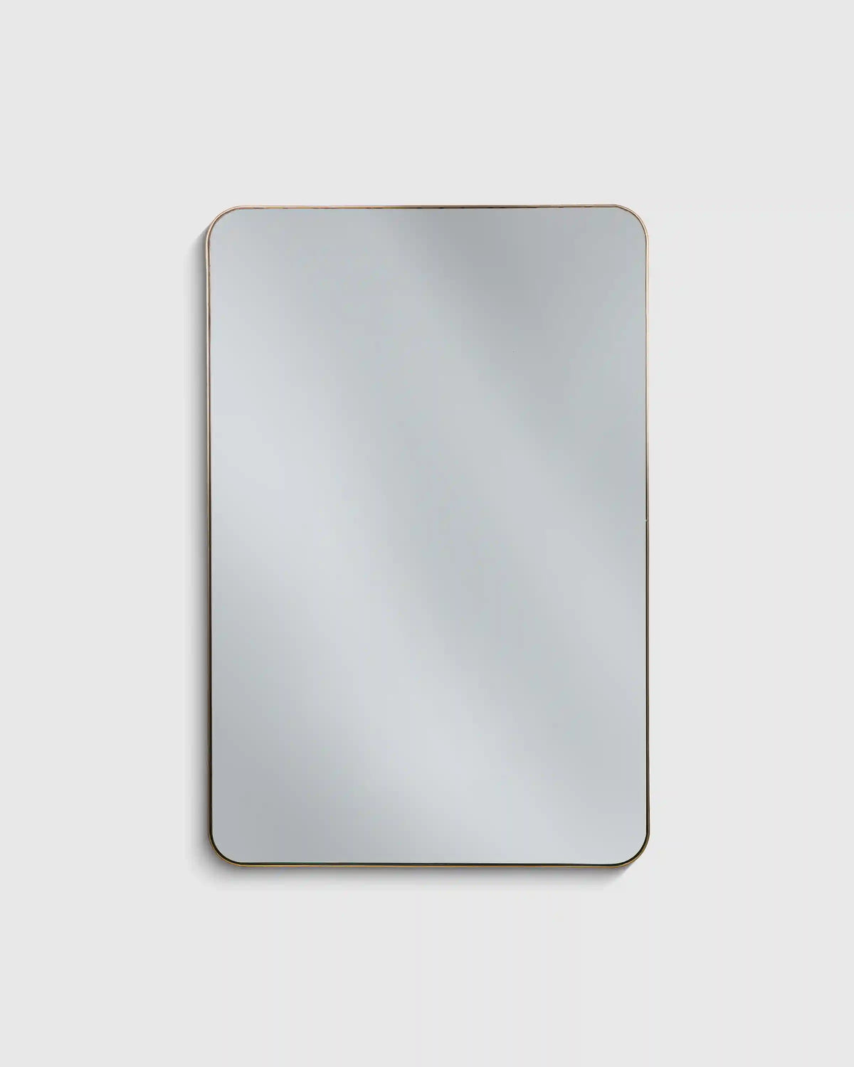 Rectangle Metal Framed Wall Mirror