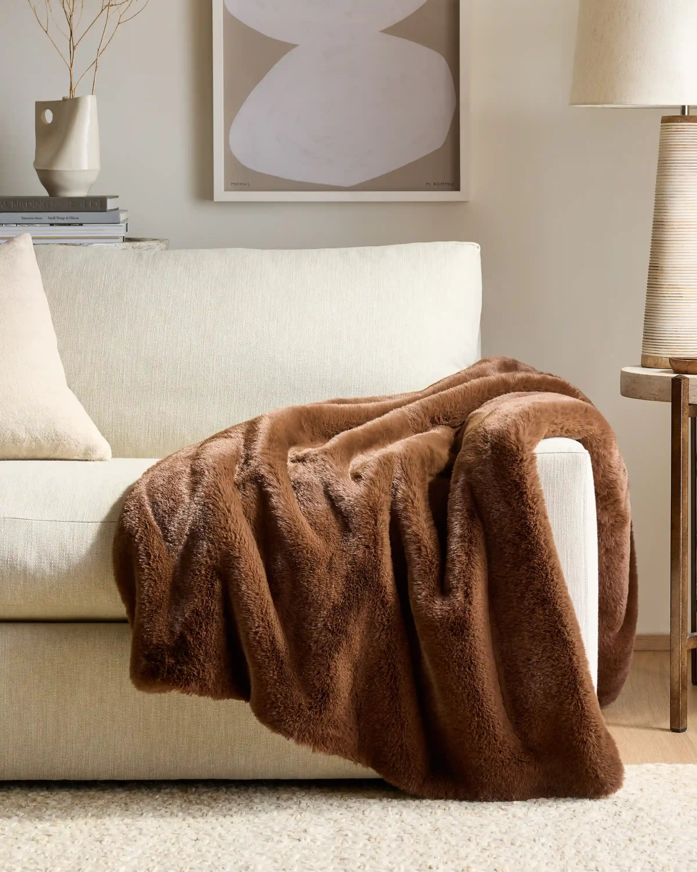 Luxury Faux Fur Throw