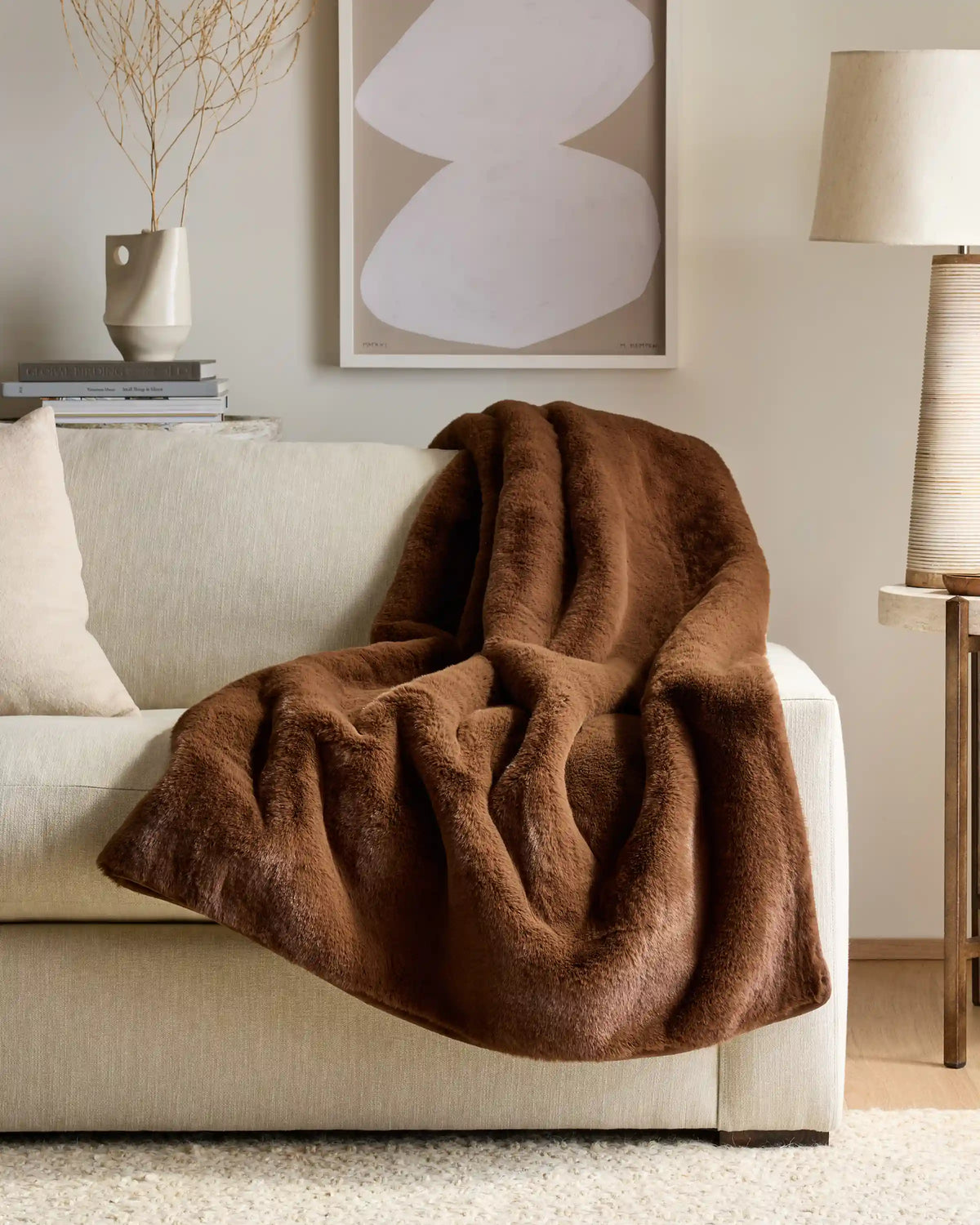 Luxury Faux Fur Throw