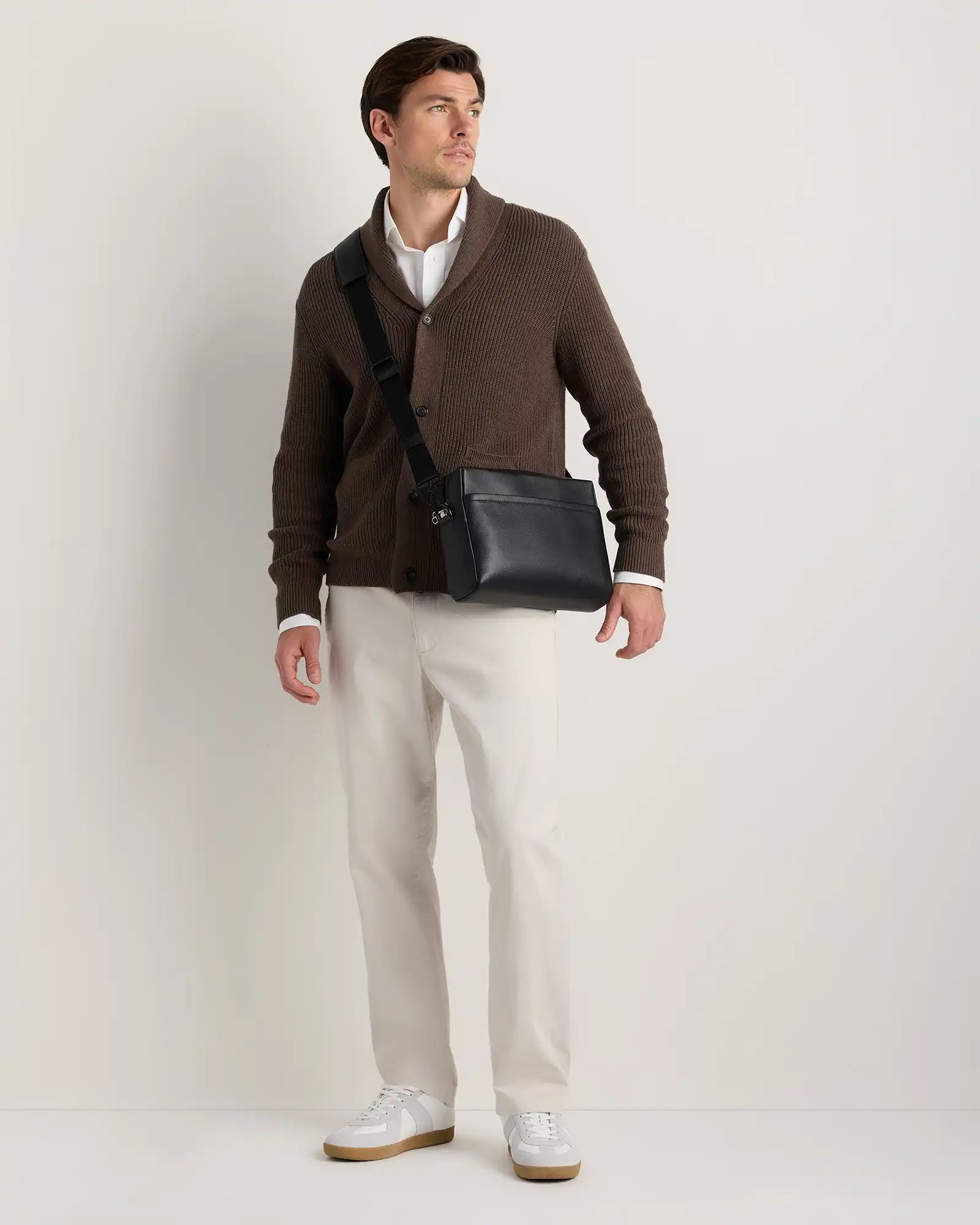 Excursion Italian Leather Crossbody Bag