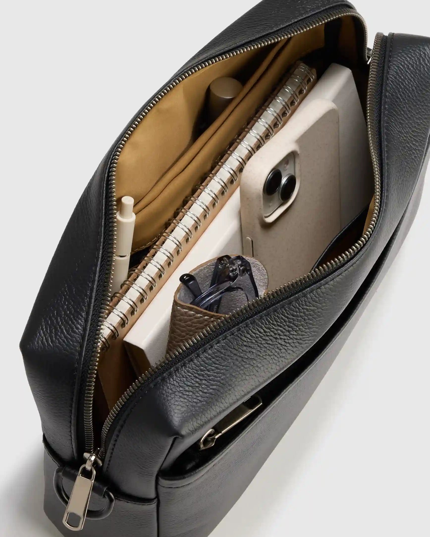 Excursion Italian Leather Crossbody Bag
