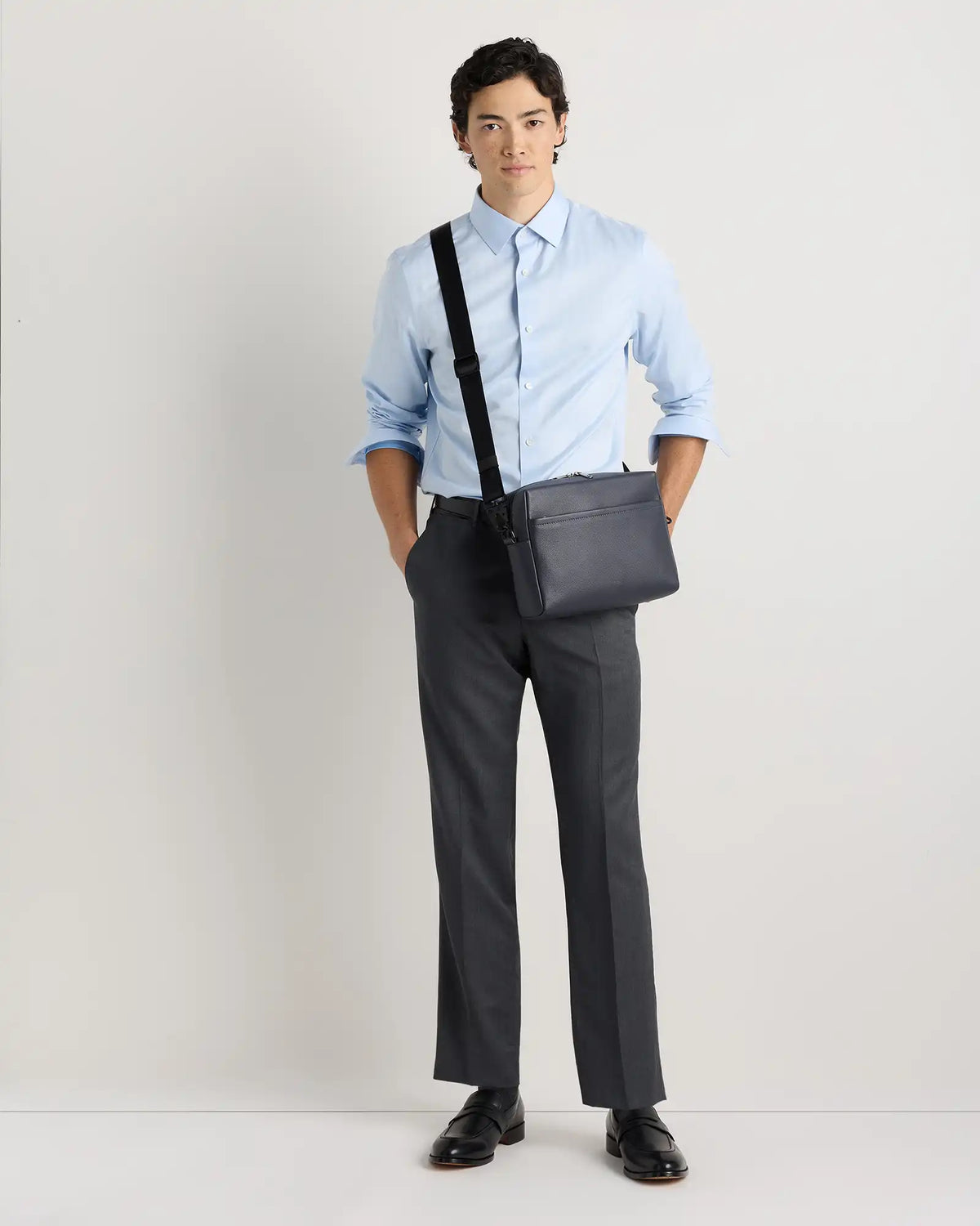 Excursion Italian Leather Crossbody Bag