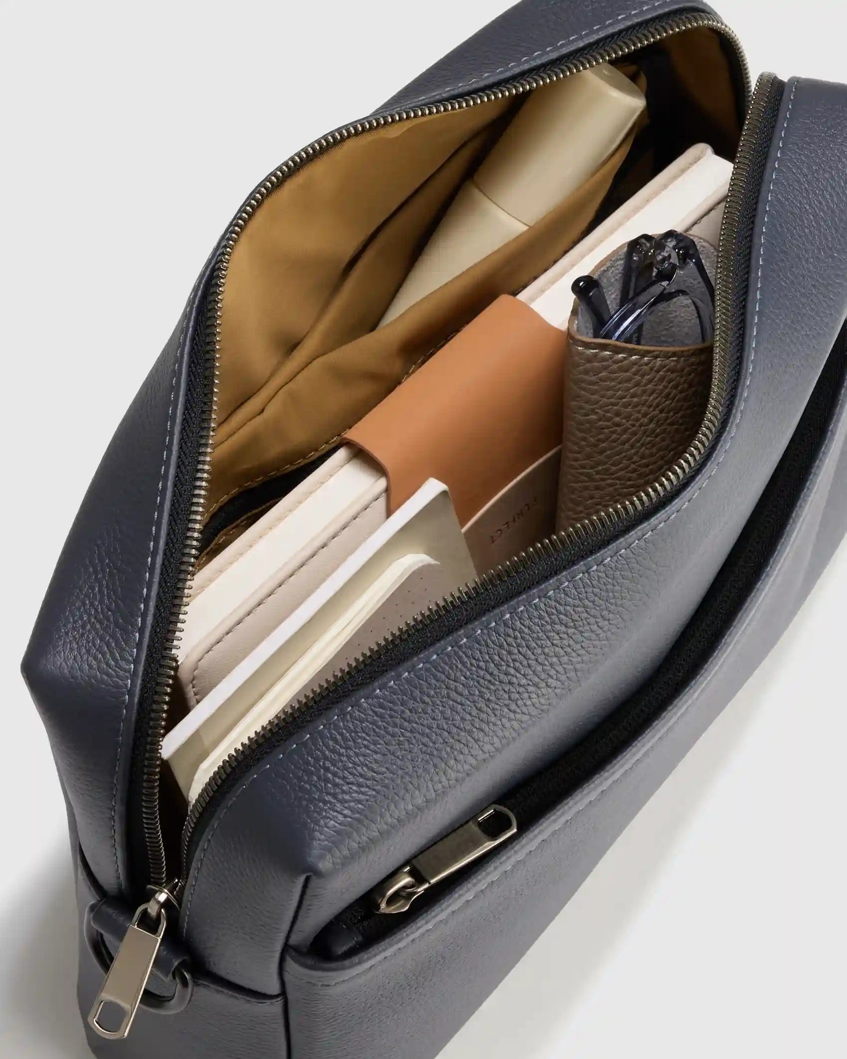 Excursion Italian Leather Crossbody Bag