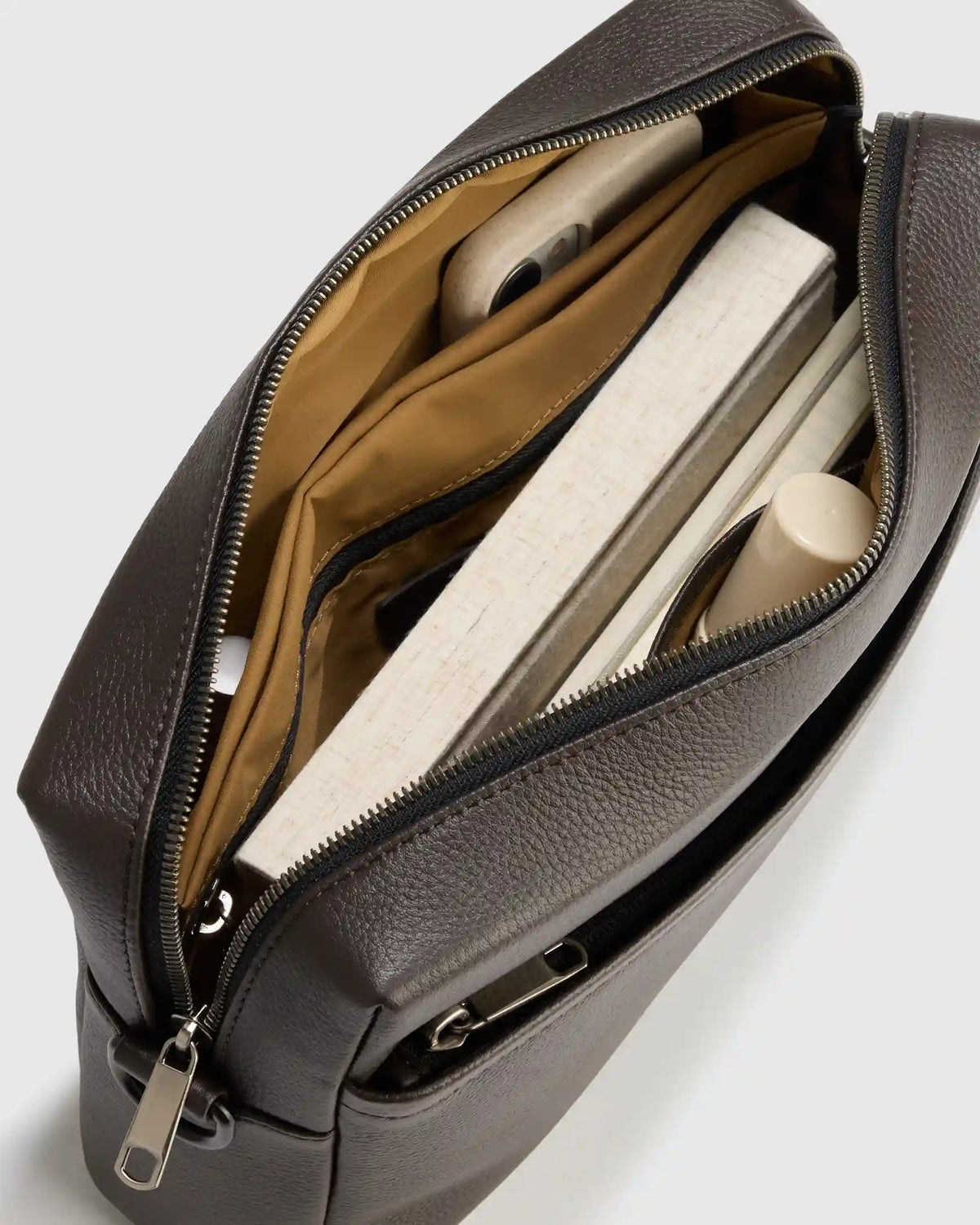 Excursion Italian Leather Crossbody Bag