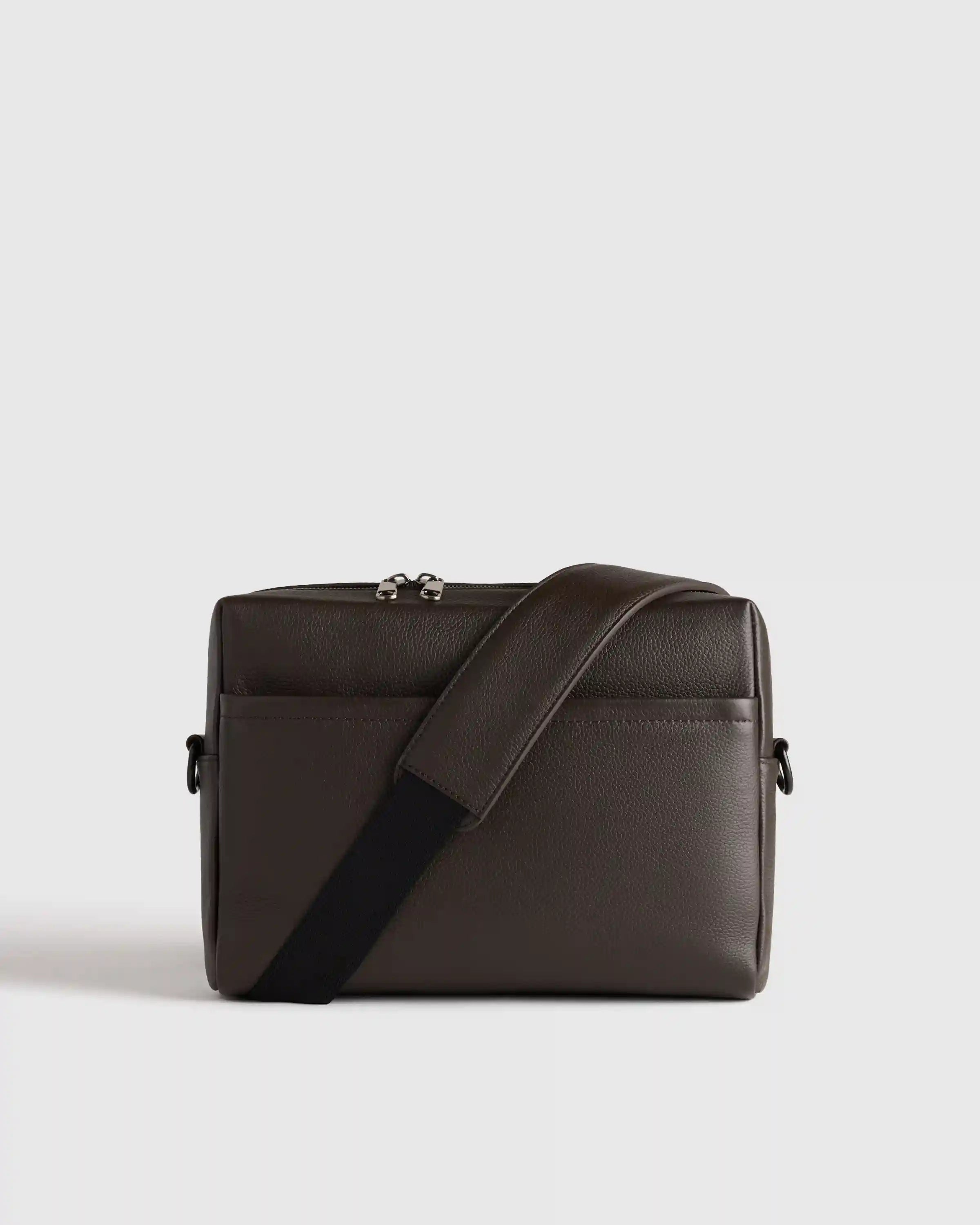 Excursion Italian Leather Crossbody Bag