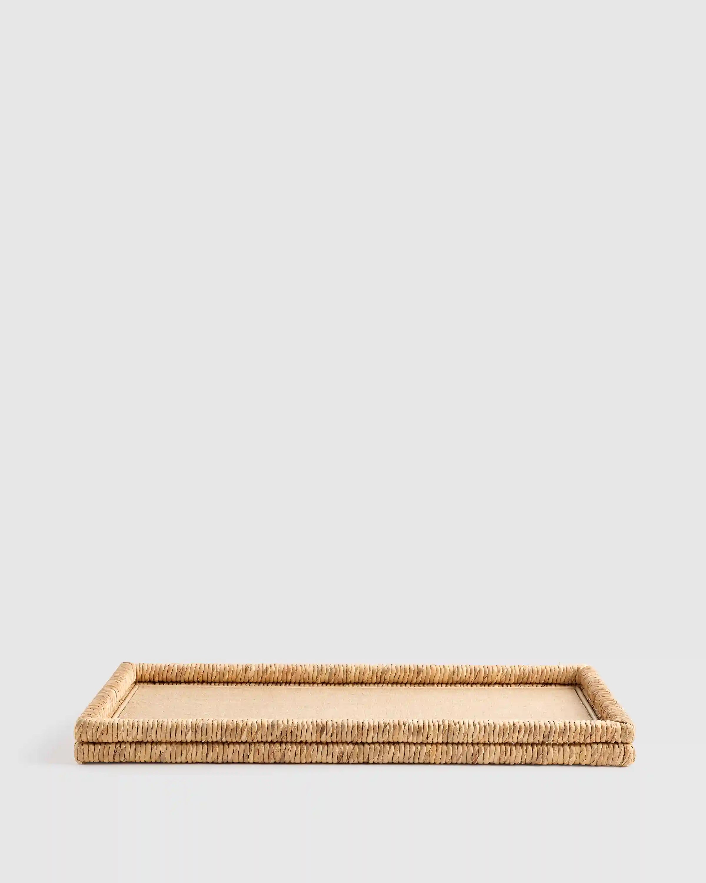 Handwoven Rectangular Decorative Tray