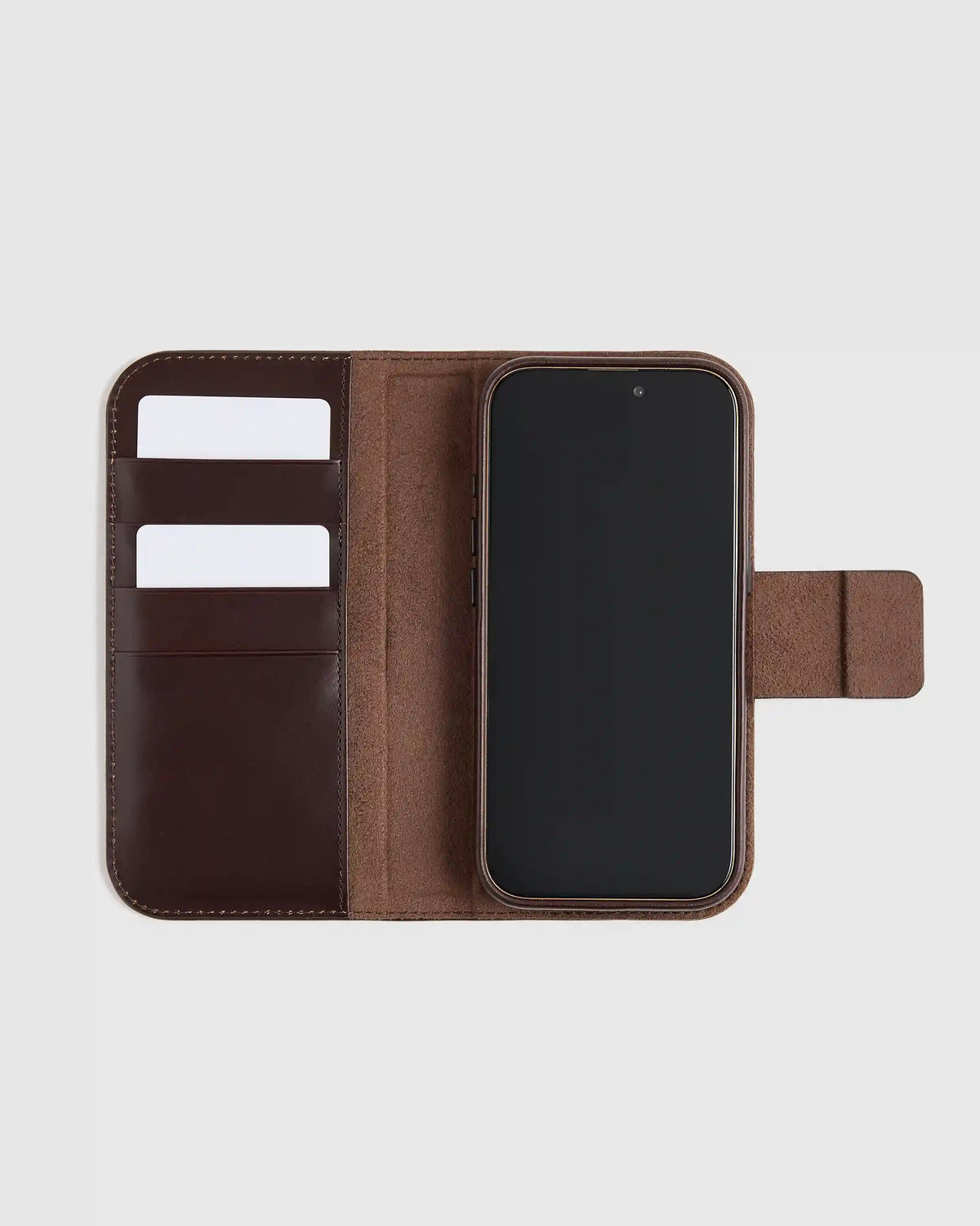 Italian Leather Phone 2-in-1 Folio Case