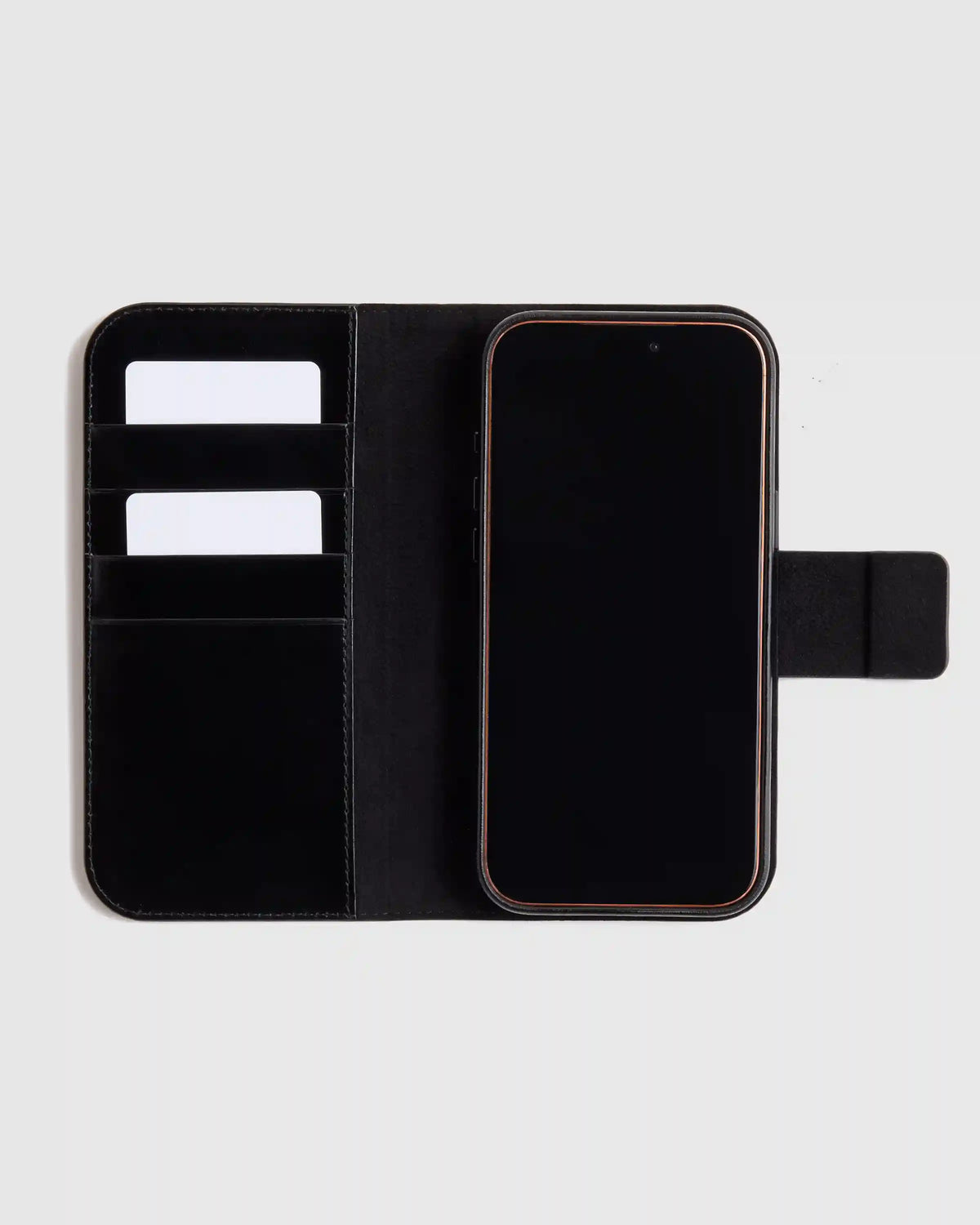 Italian Leather Phone 2-in-1 Folio Case