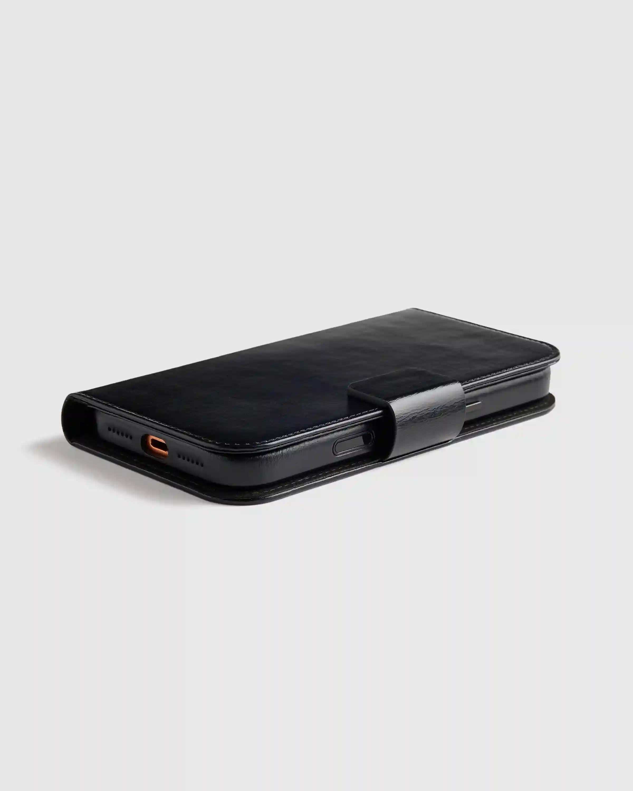 Italian Leather Phone 2-in-1 Folio Case