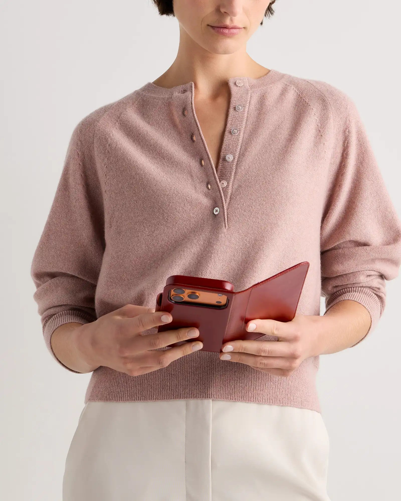 Italian Leather Phone 2-in-1 Folio Case