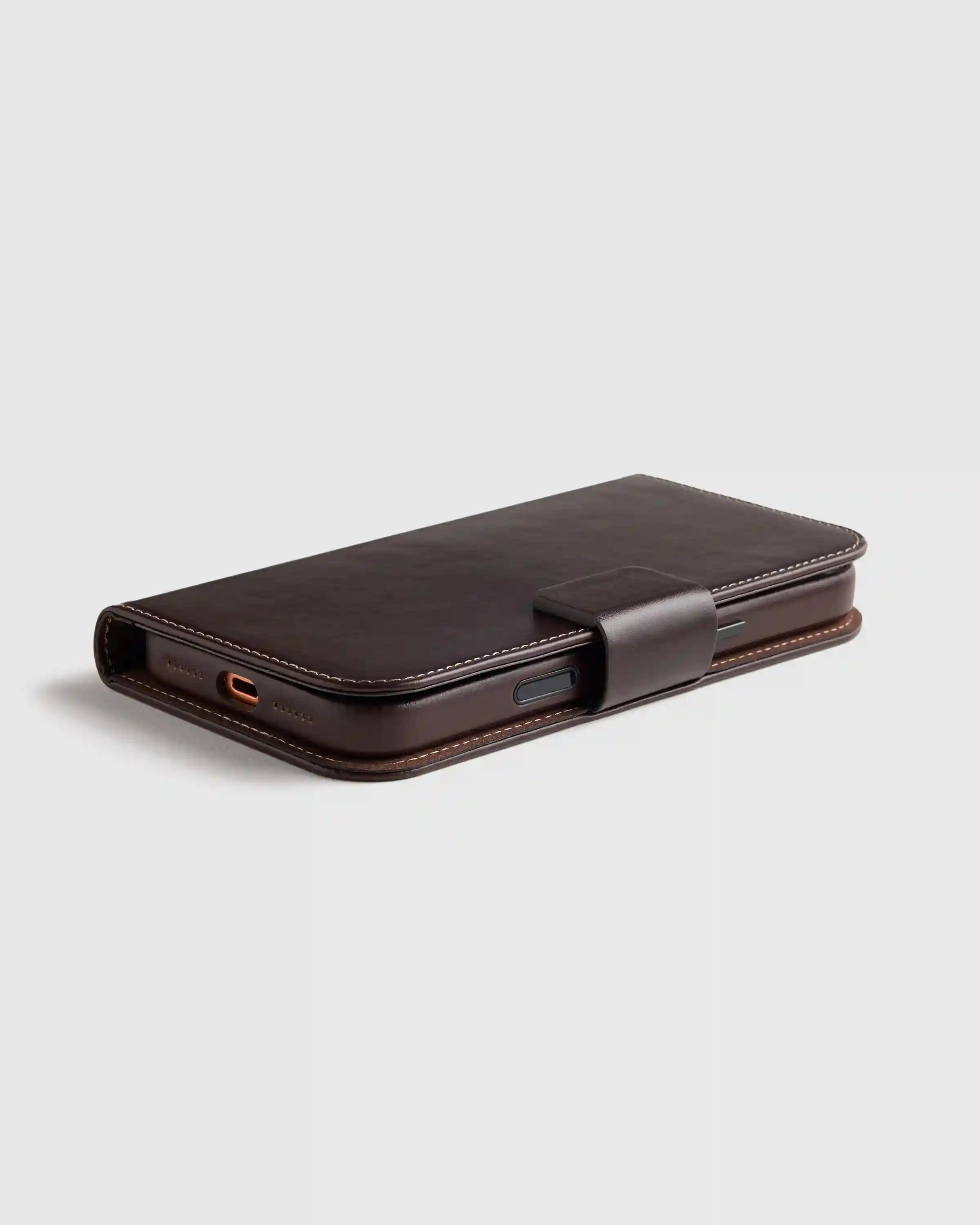 Italian Leather Phone 2-in-1 Folio Case