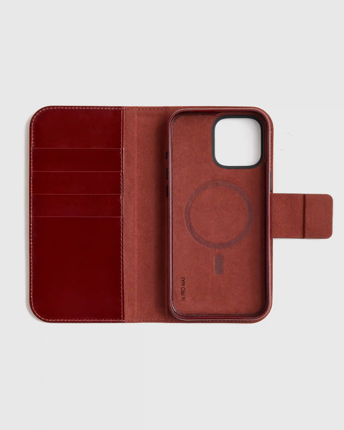 Italian Leather Phone 2-in-1 Folio Case