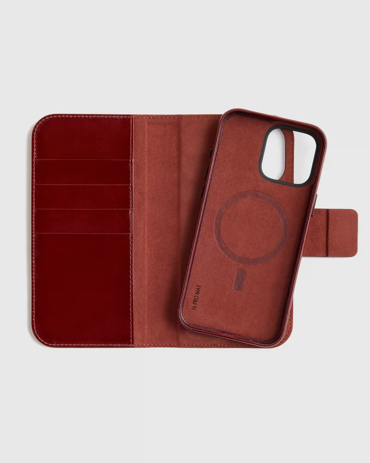Italian Leather Phone 2-in-1 Folio Case