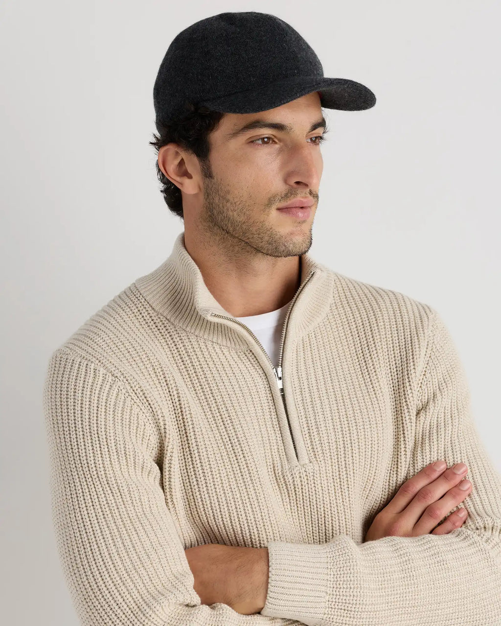 Cashmere Baseball Cap