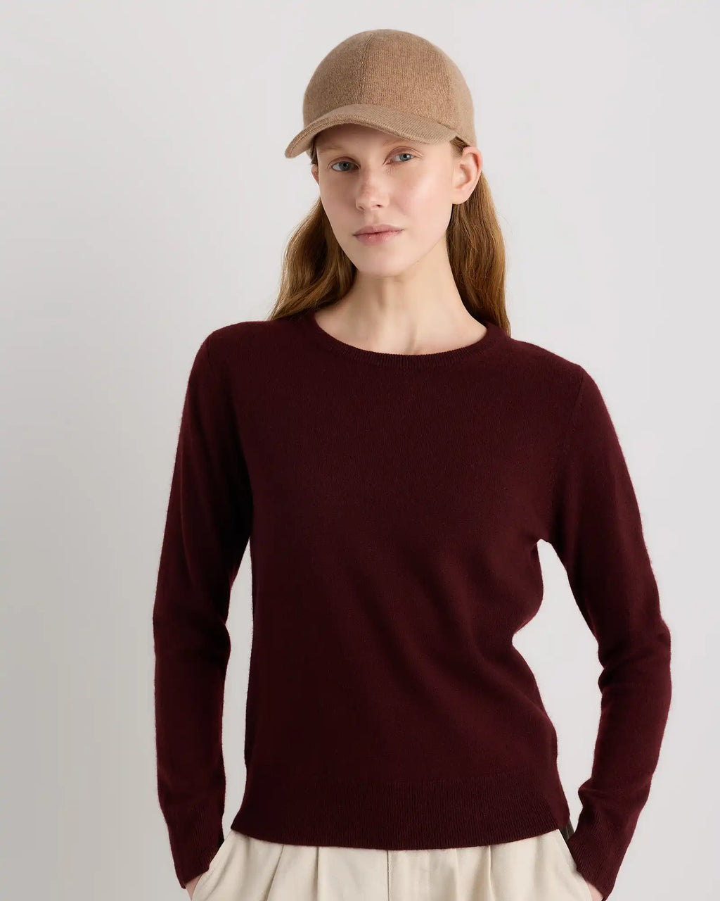 Cashmere Baseball Cap