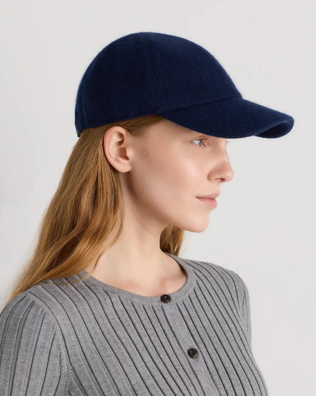 Cashmere Baseball Cap