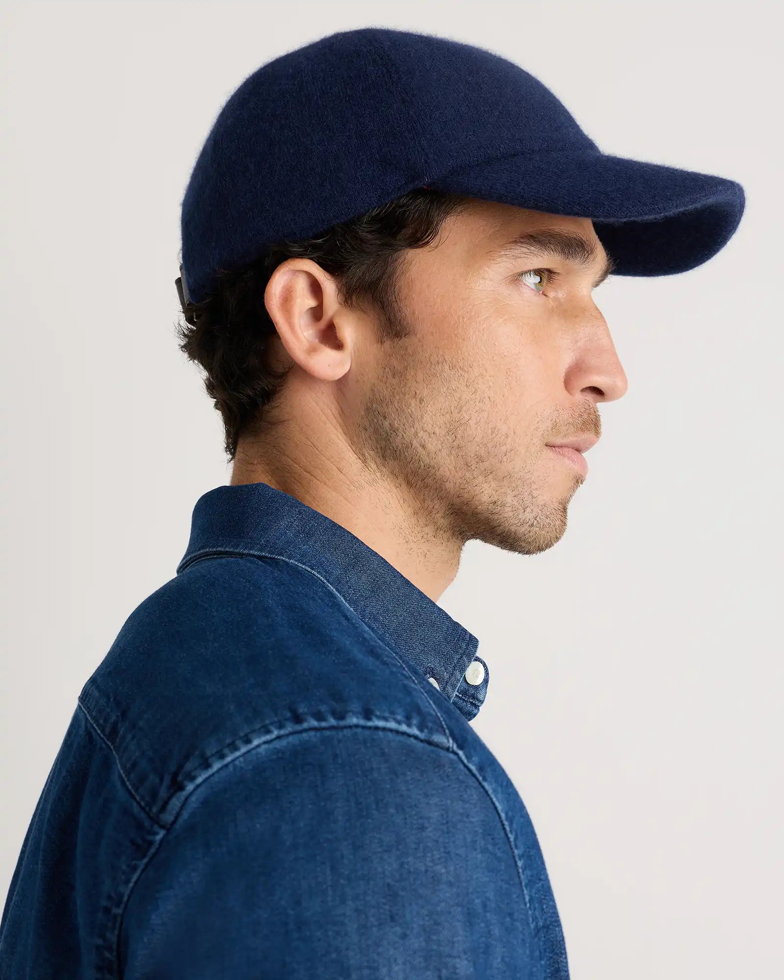 Cashmere Baseball Cap