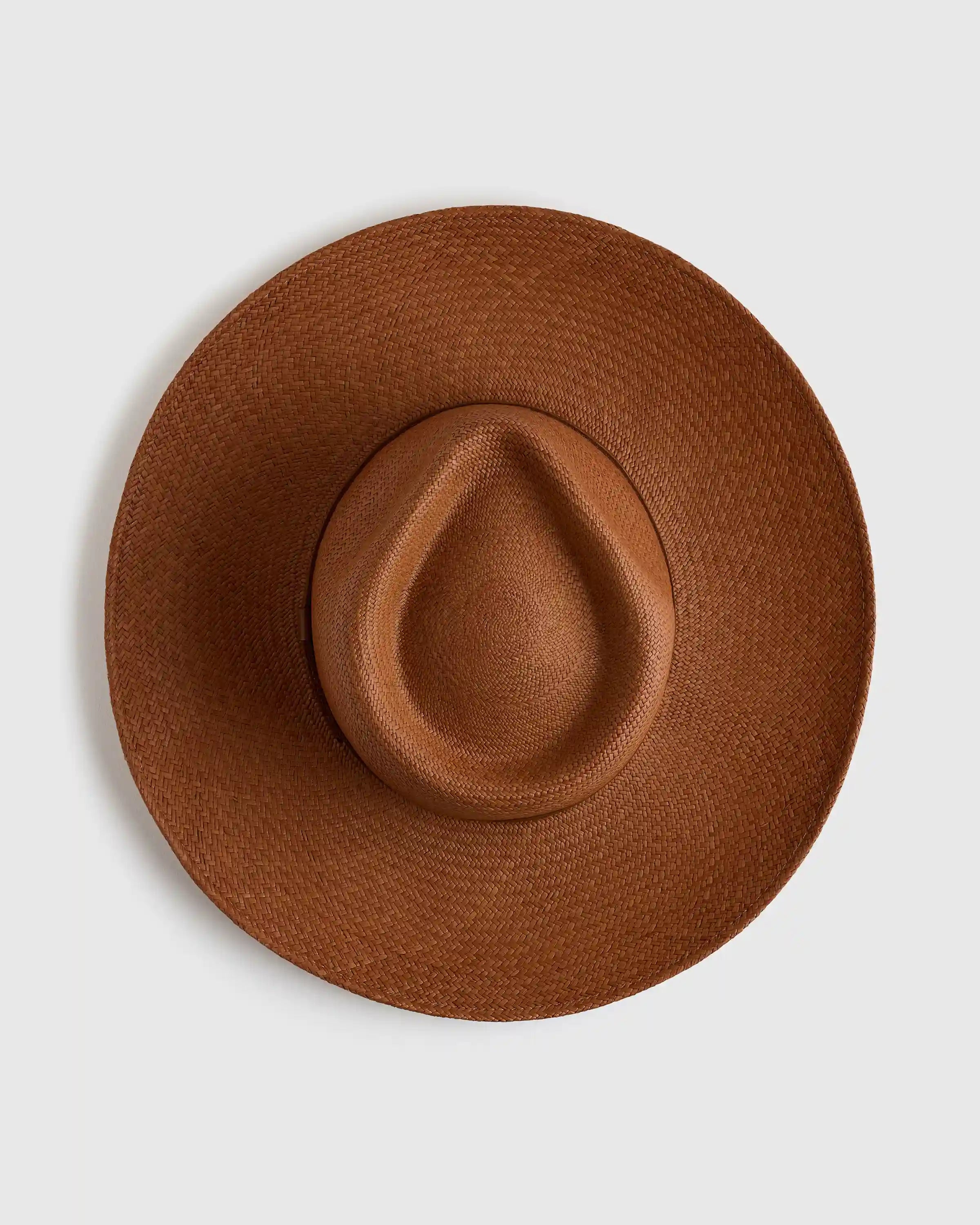 Toquilla Straw Wide Brim Panama Hat