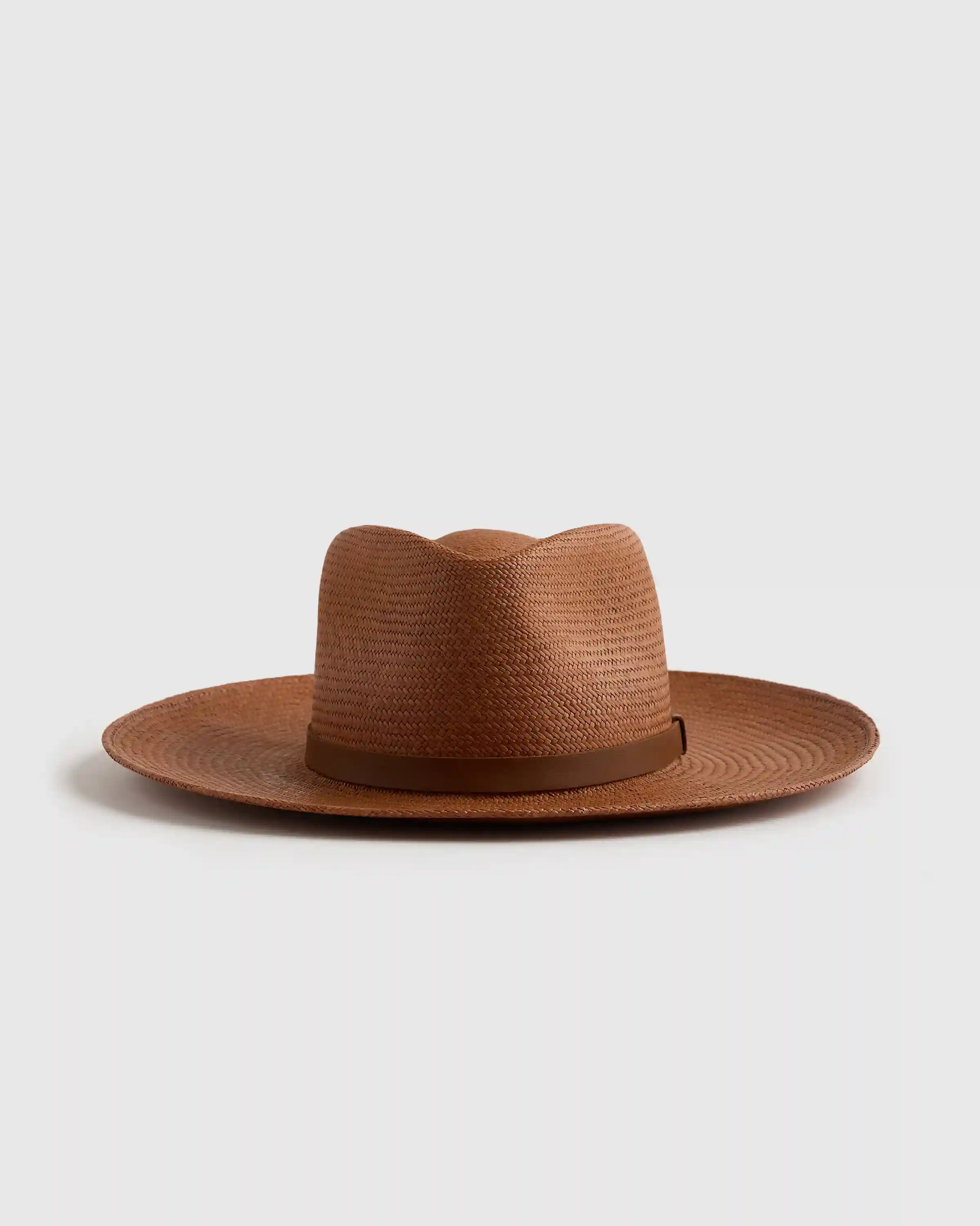Toquilla Straw Wide Brim Panama Hat
