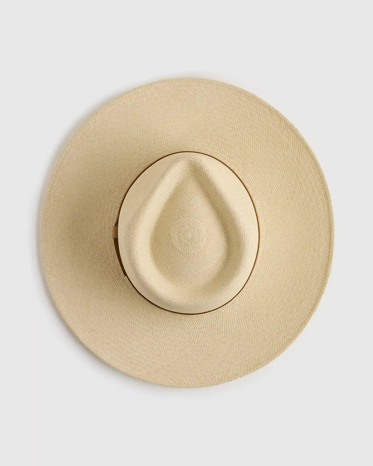 Toquilla Straw Wide Brim Panama Hat