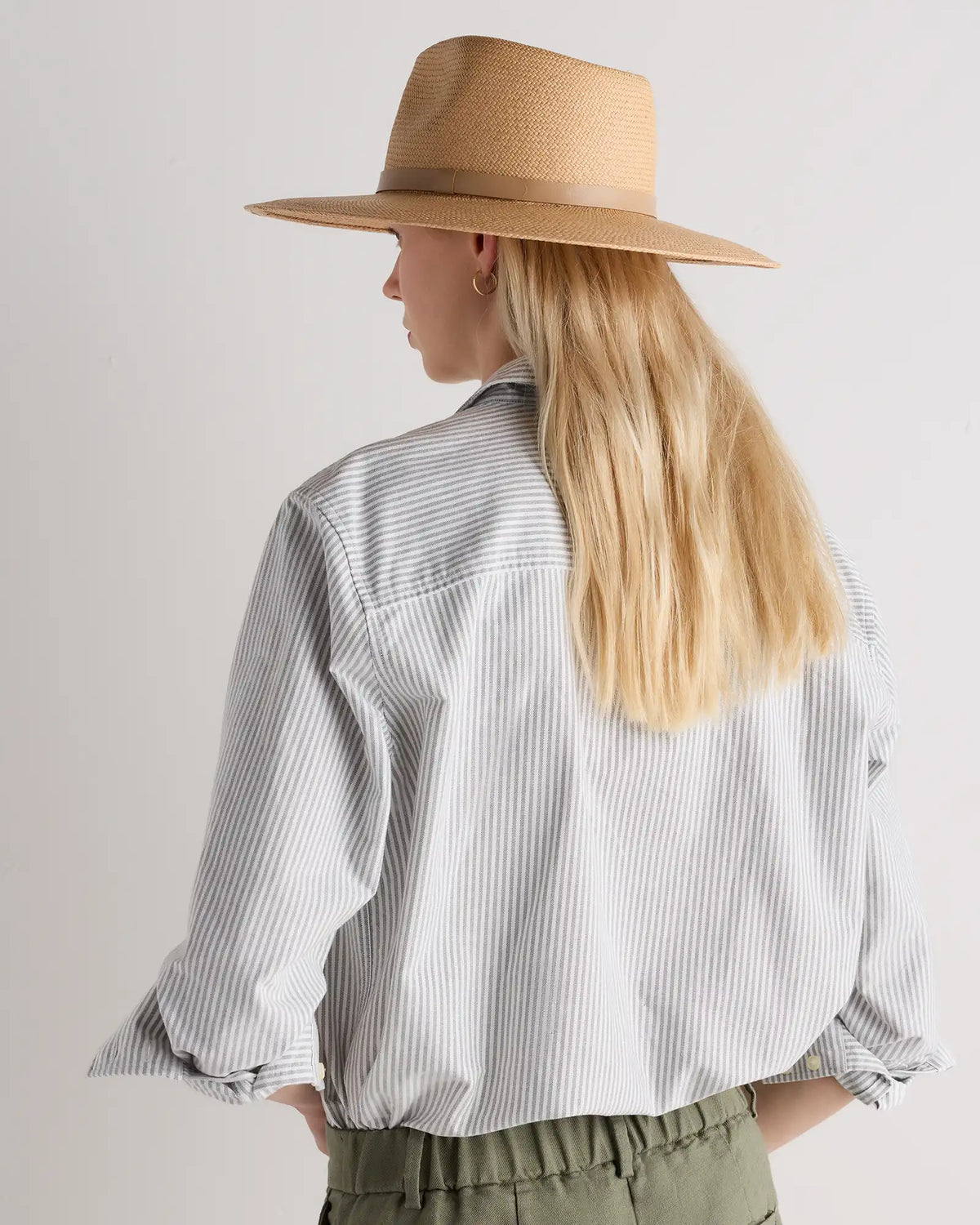 Toquilla Straw Wide Brim Panama Hat
