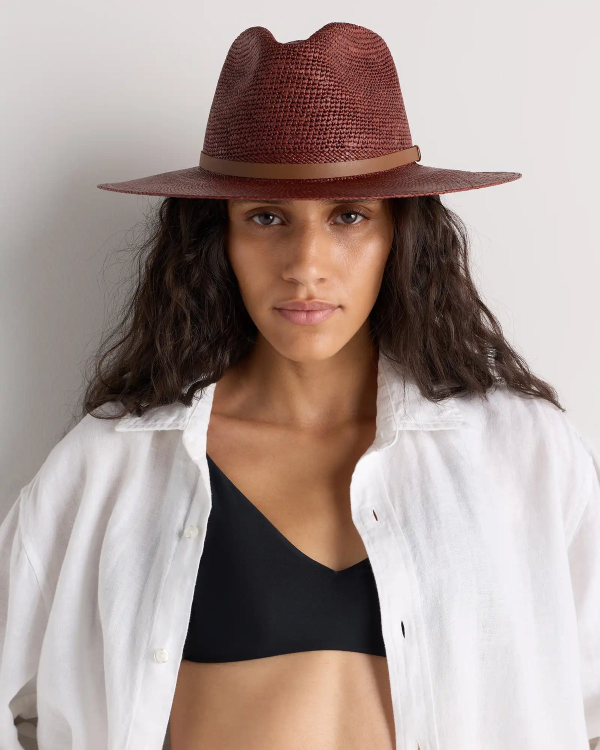 Toquilla Straw Crochet Fedora