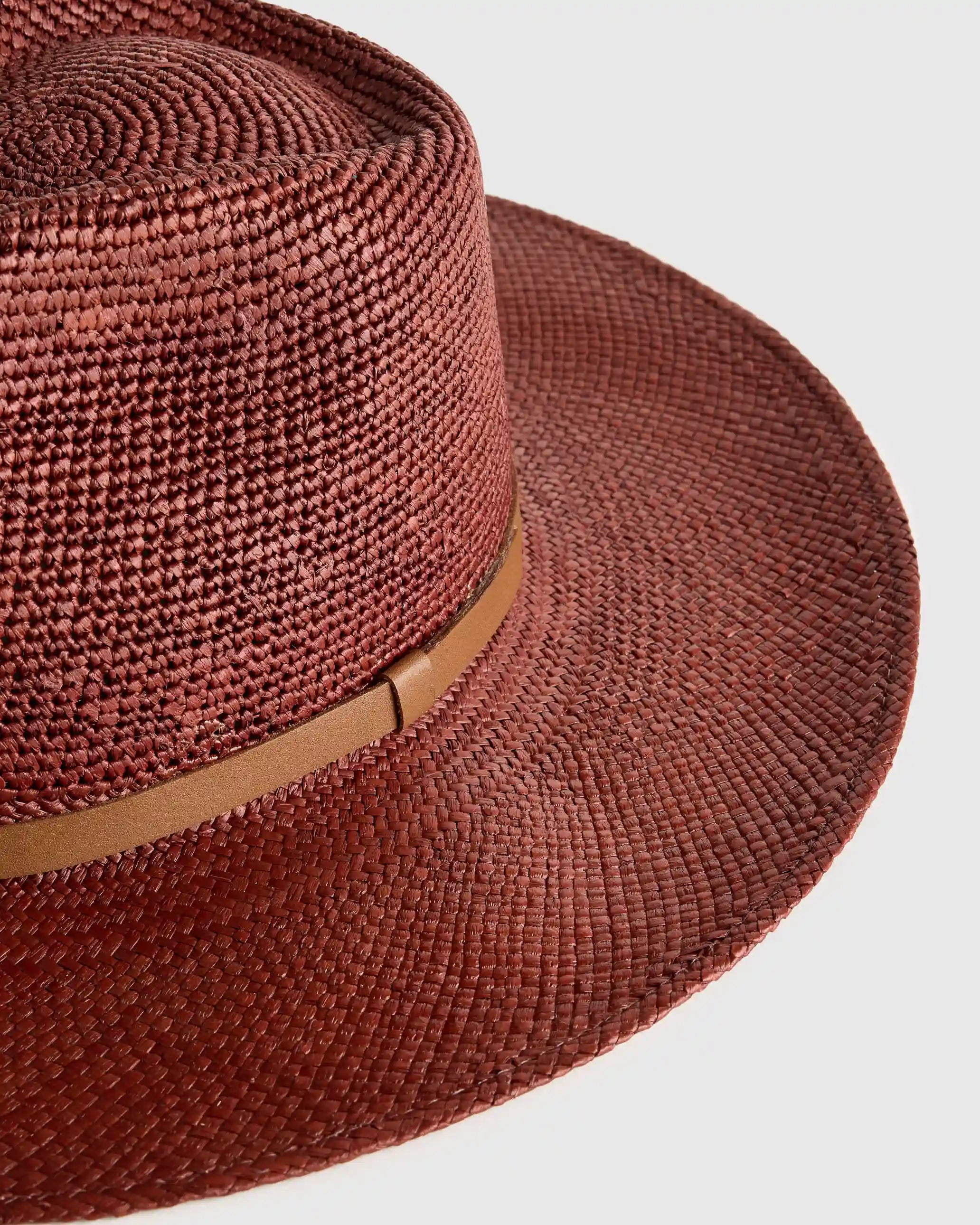 Toquilla Straw Crochet Fedora