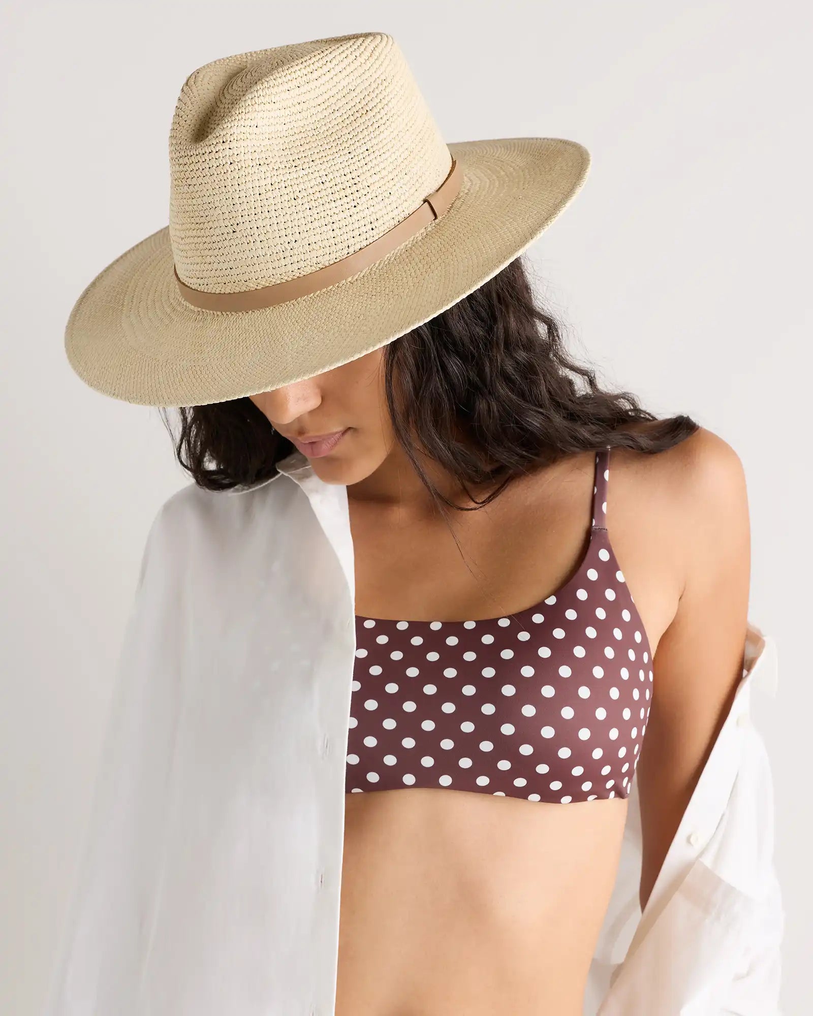 Toquilla Straw Crochet Fedora