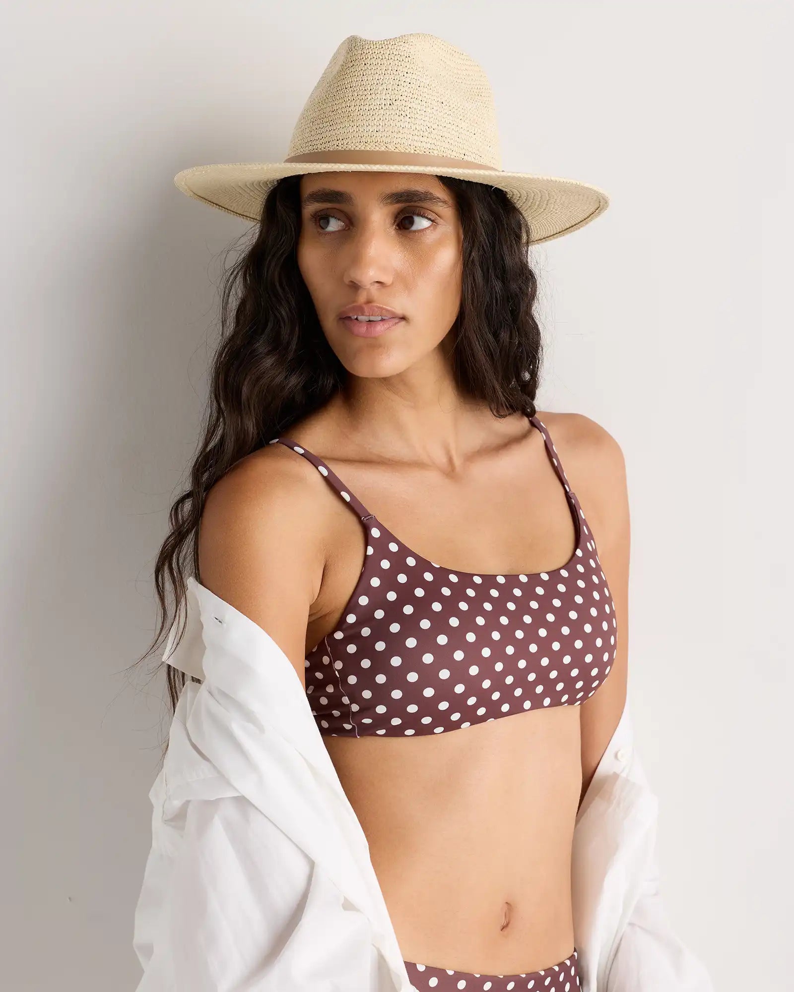 Toquilla Straw Crochet Fedora