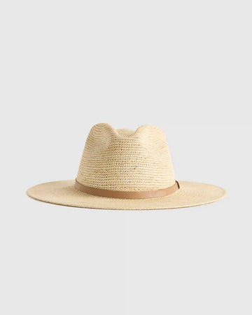 Toquilla Straw Crochet Fedora