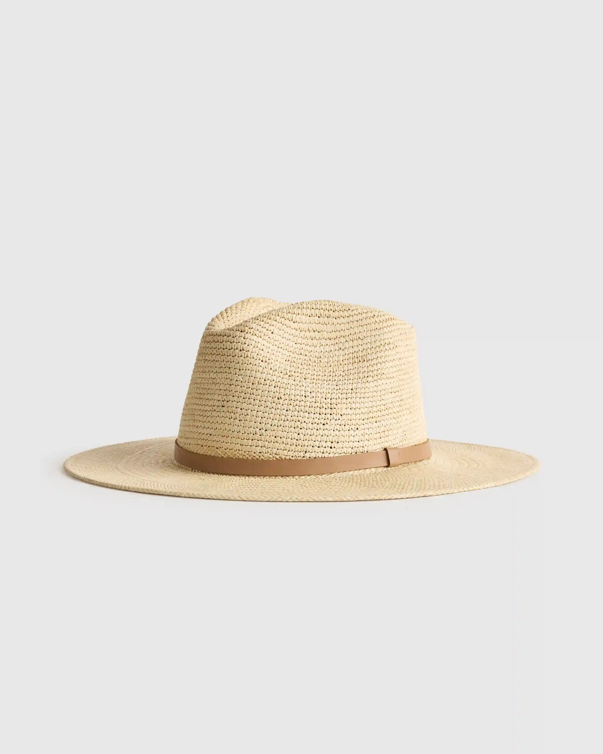 Toquilla Straw Crochet Fedora