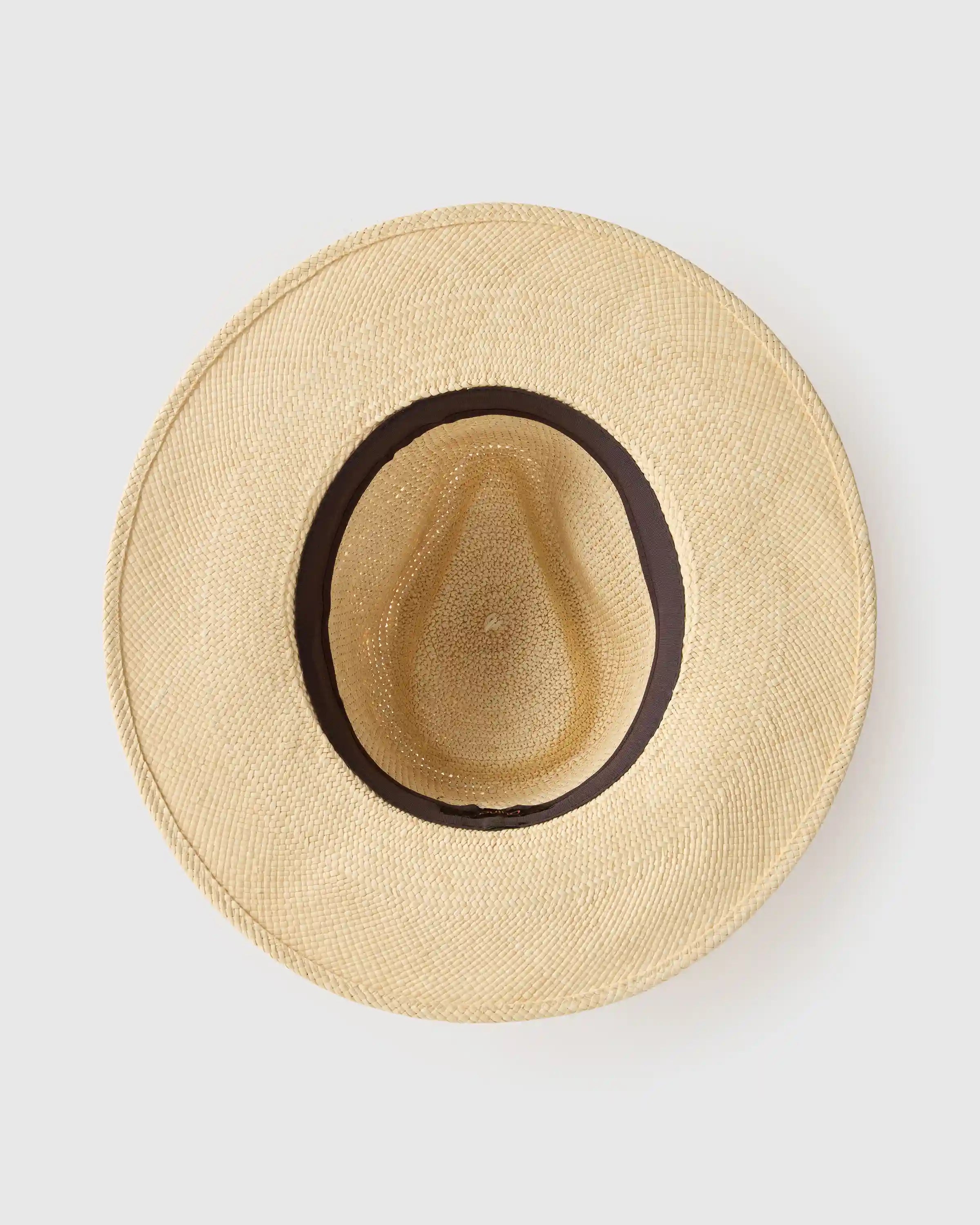Toquilla Straw Crochet Fedora