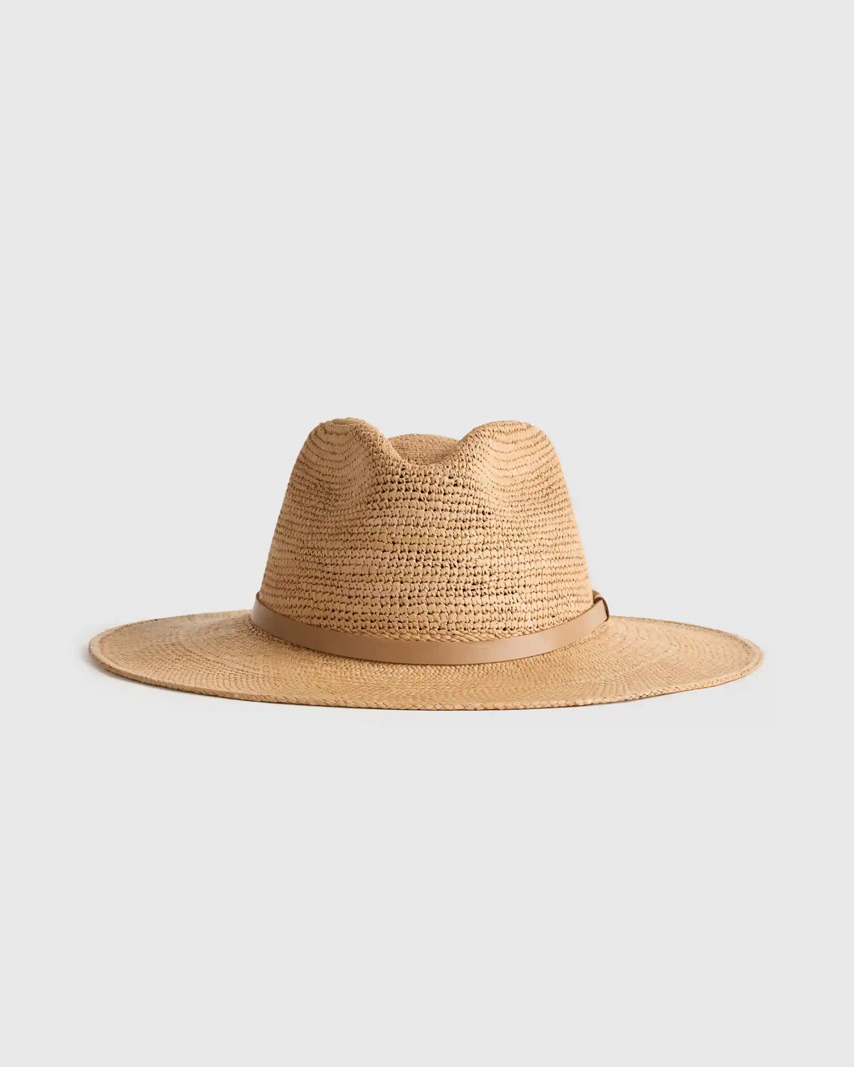 Toquilla Straw Crochet Fedora